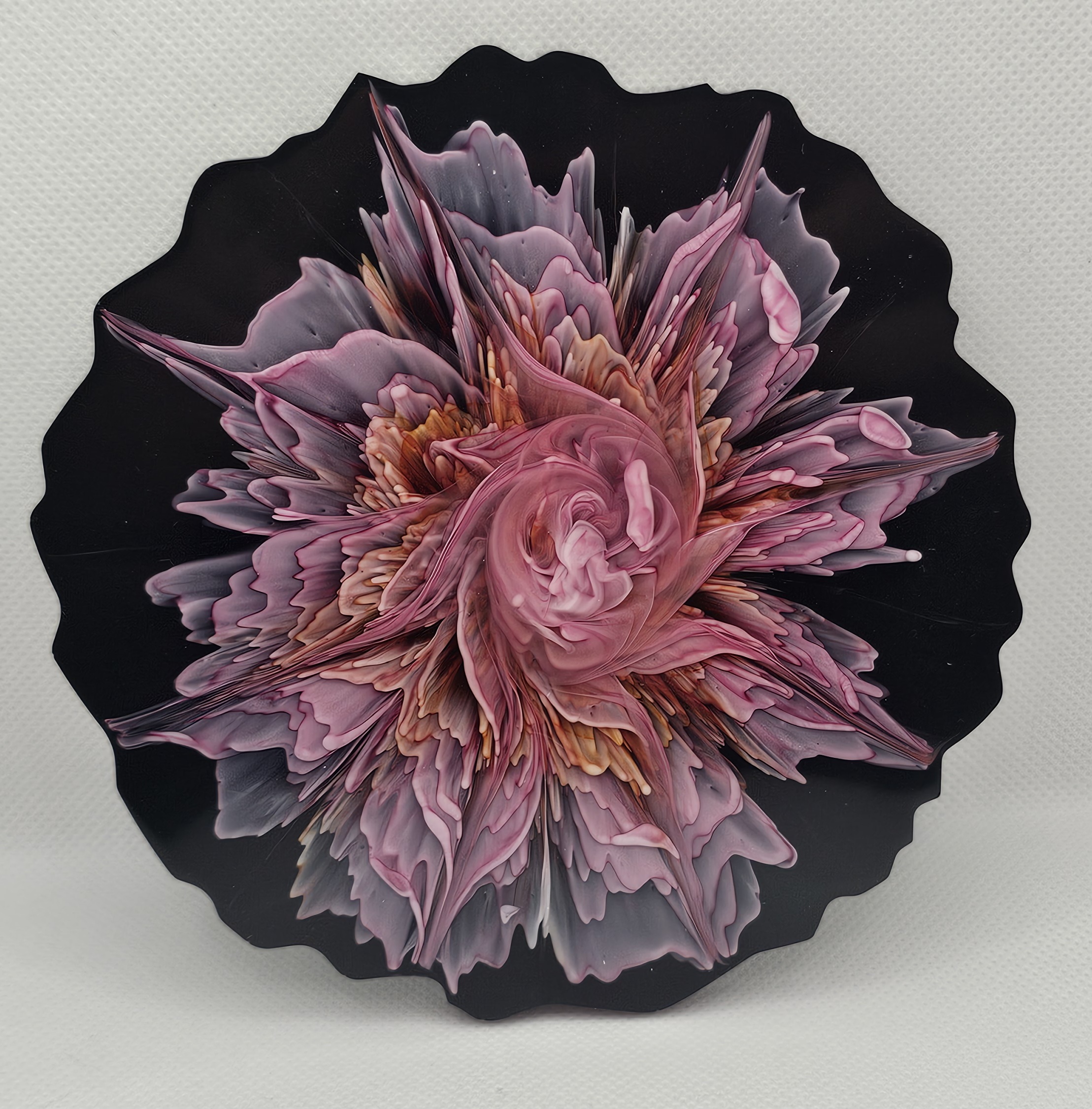 Abstract Flower Wall Art