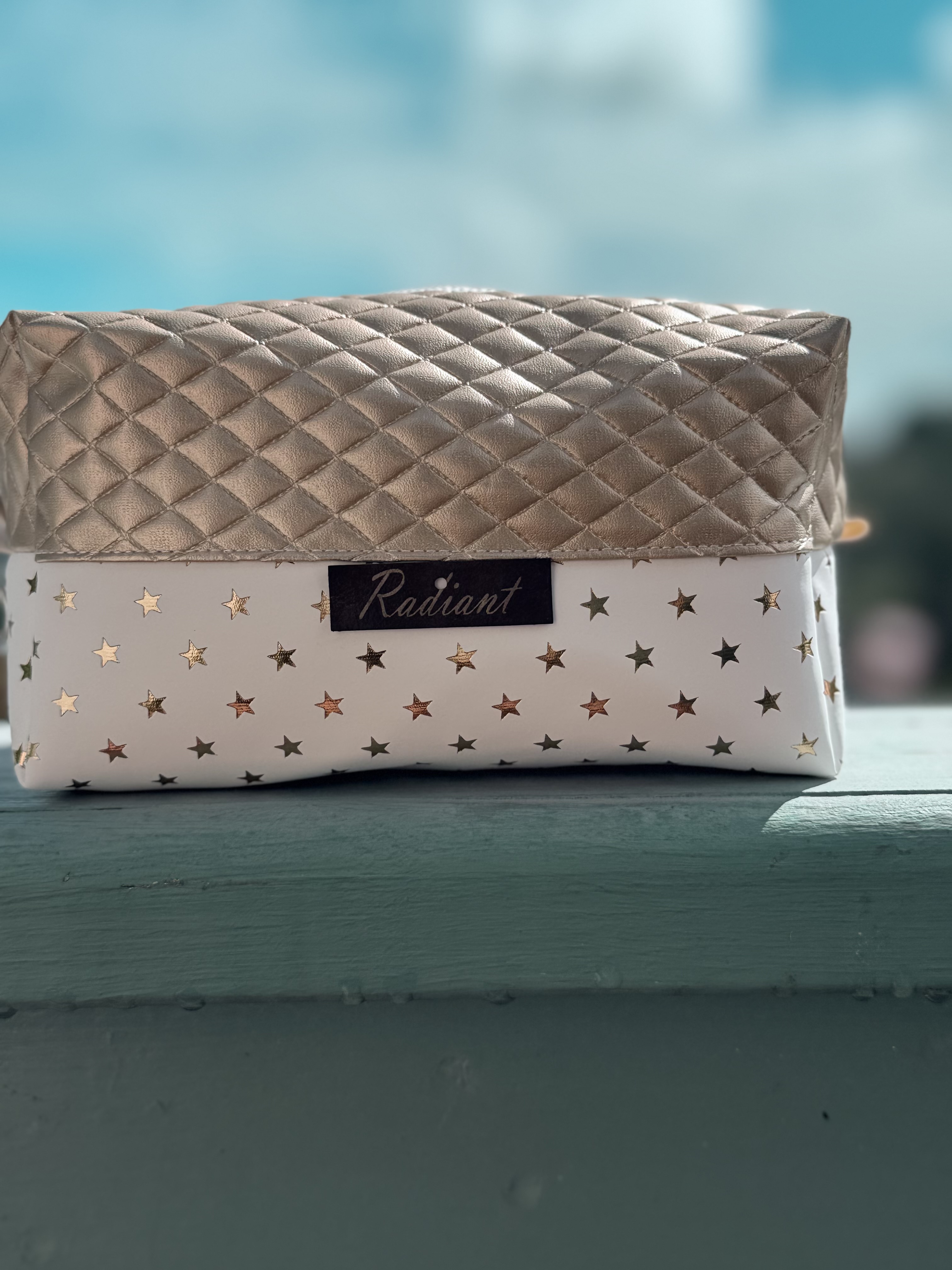 Jasmine Gold Travel Pouch