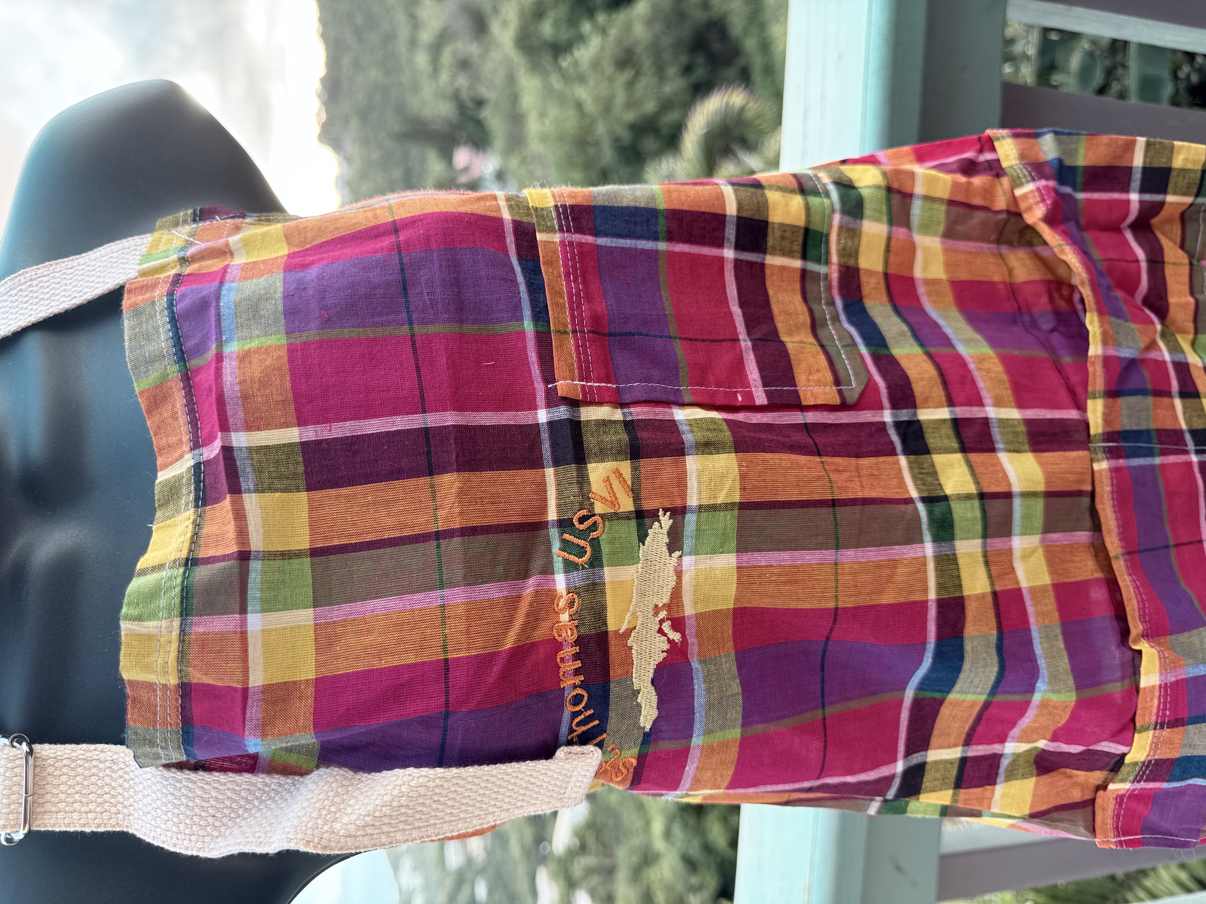 Madras Cotton Apron
