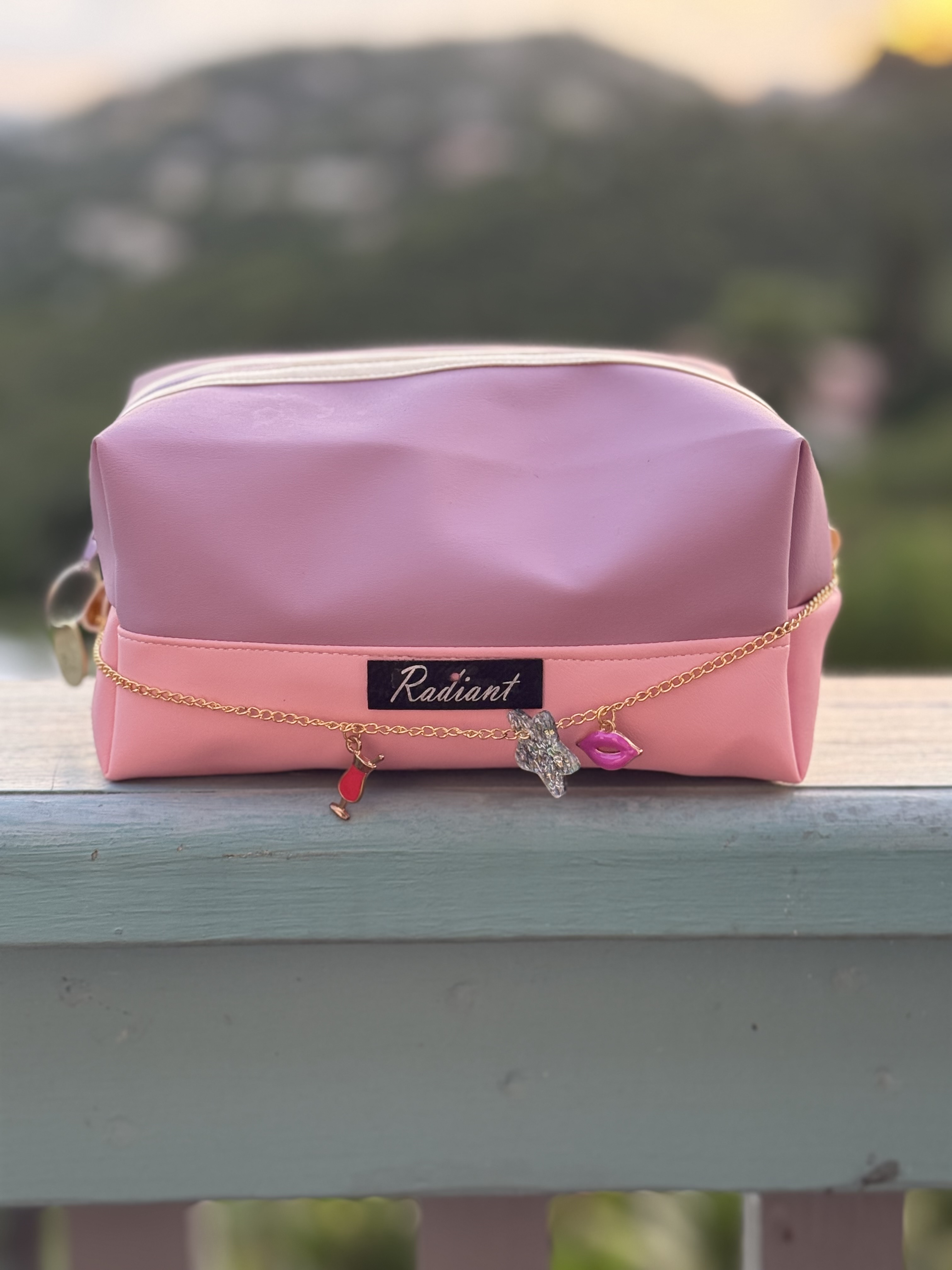 Radiant Pink Travel Pouch