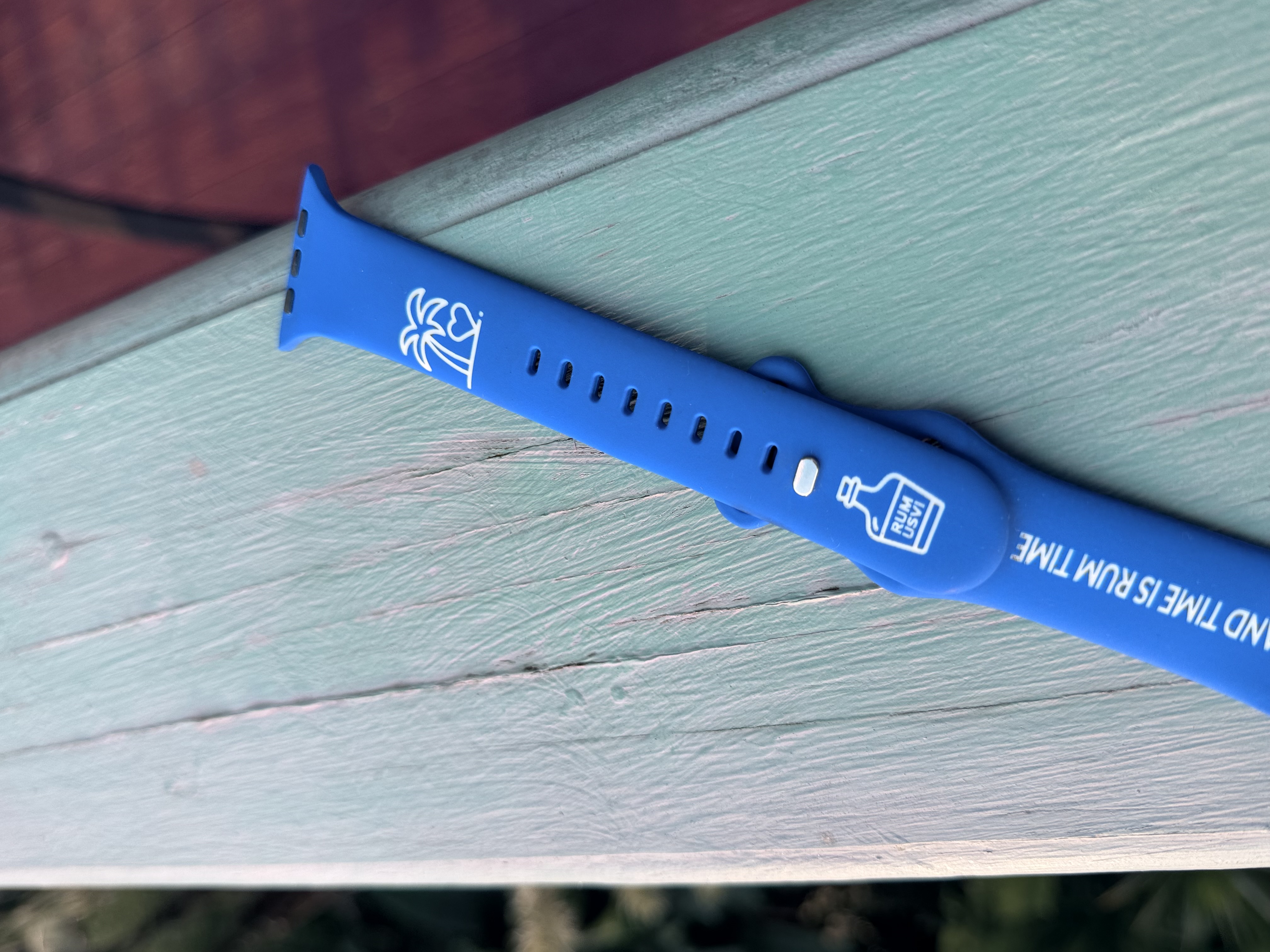 Virgin Island Silicone Apple Watch Bands