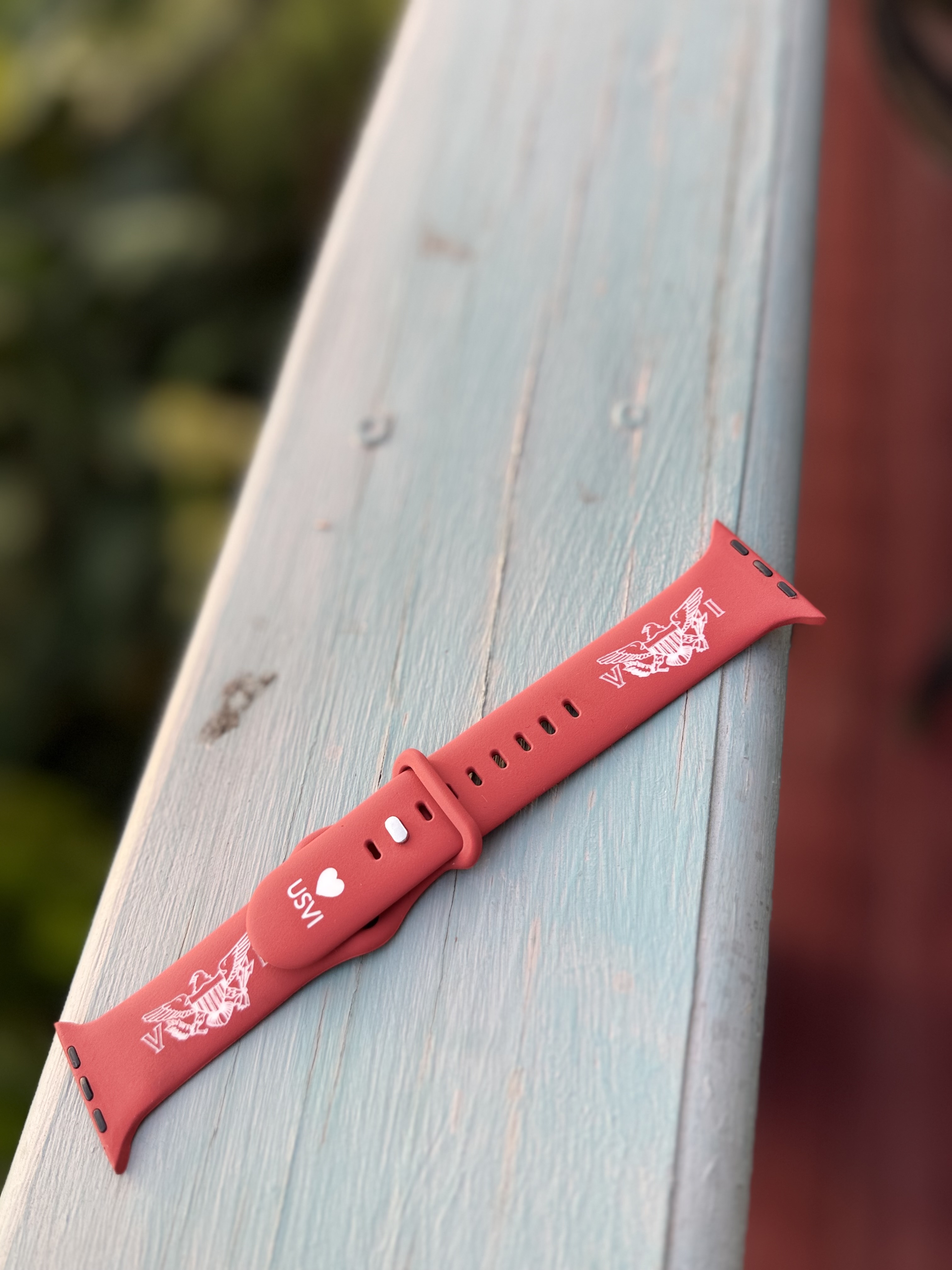 Virgin Island Silicone Apple Watch Bands