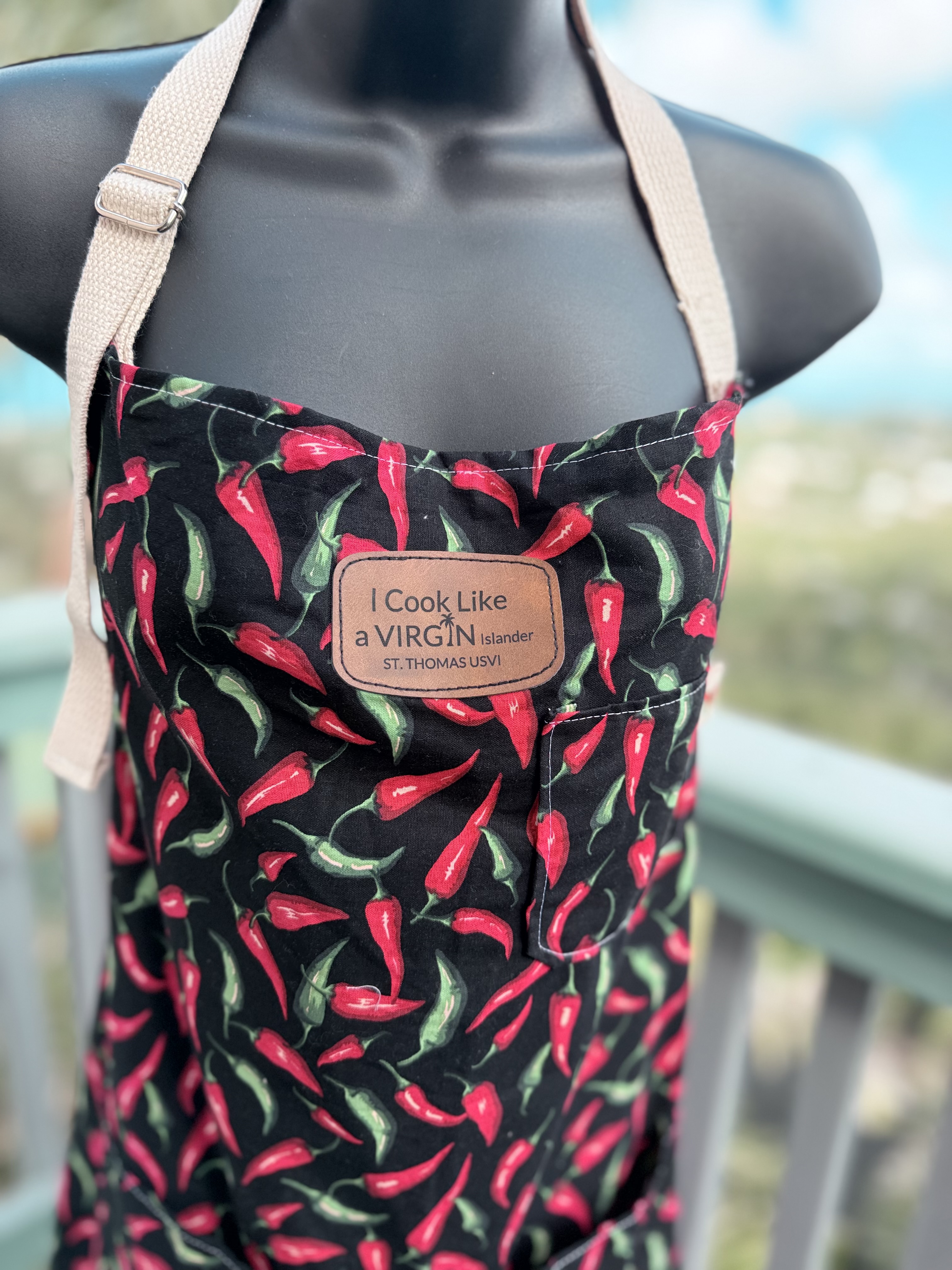 Spicy Chili Pepper Apron