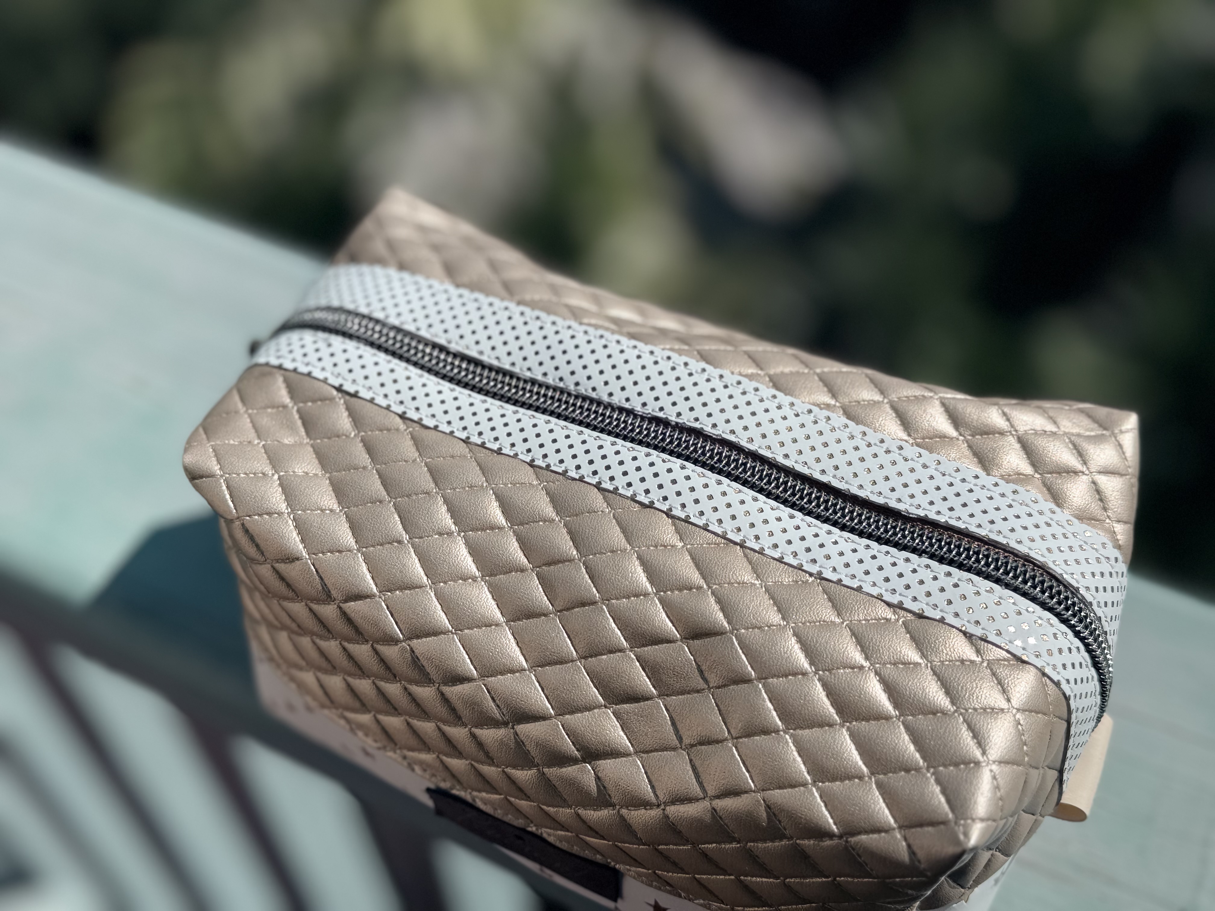 Jasmine Gold Travel Pouch