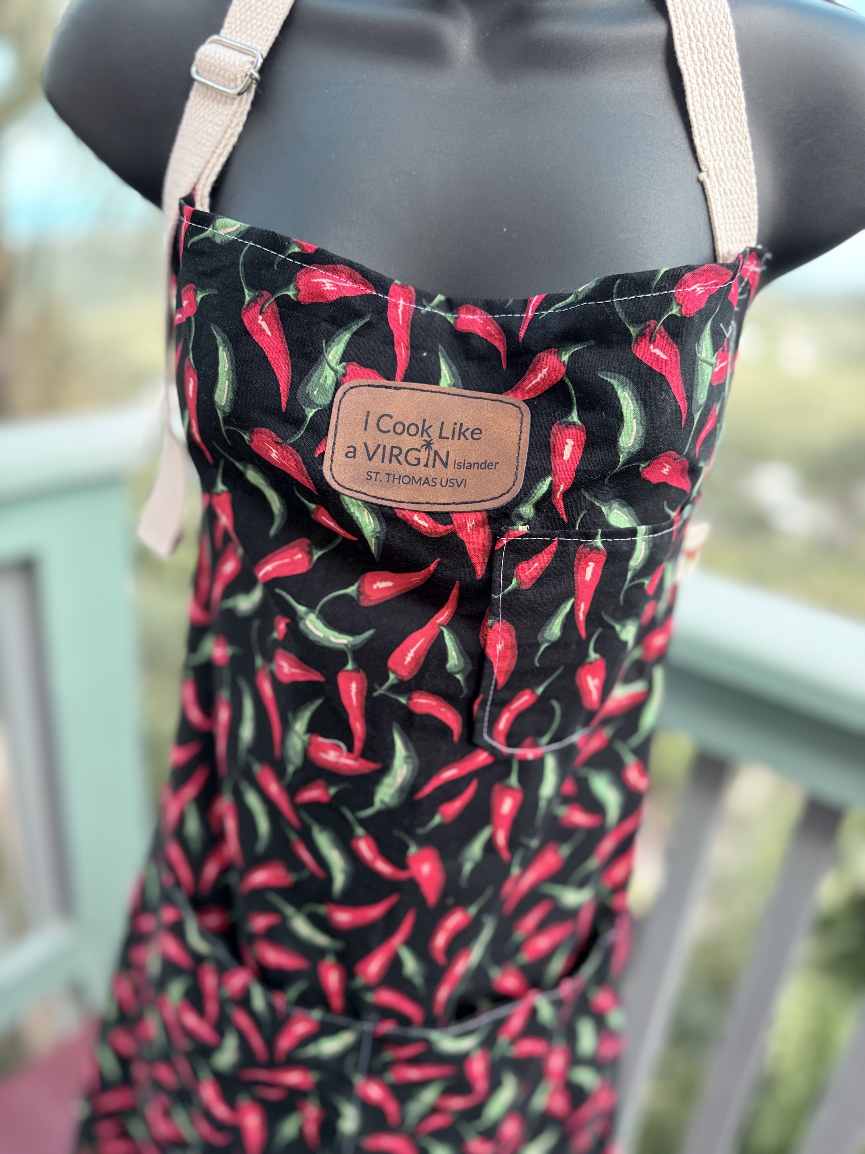 Spicy Chili Pepper Apron