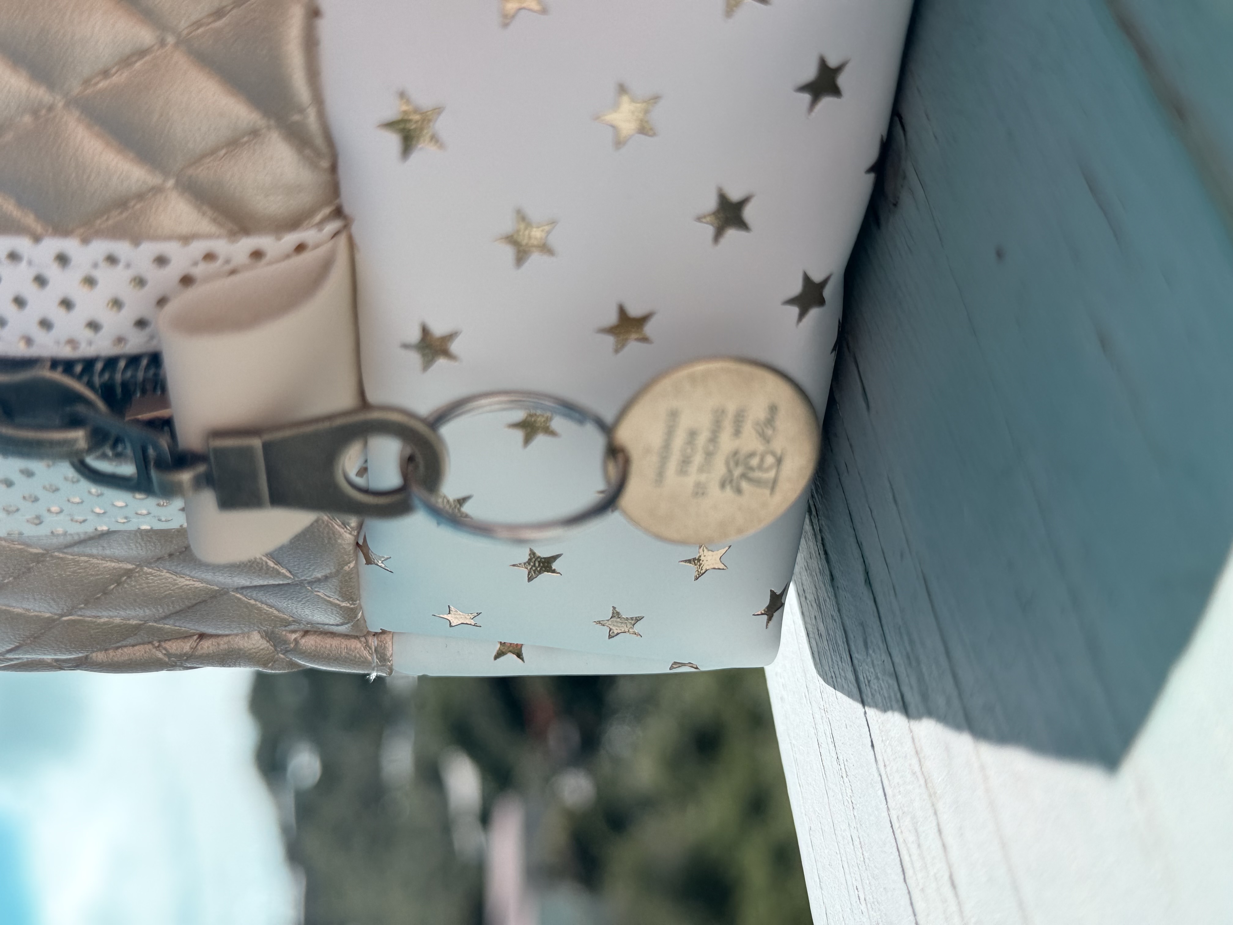 Jasmine Gold Travel Pouch