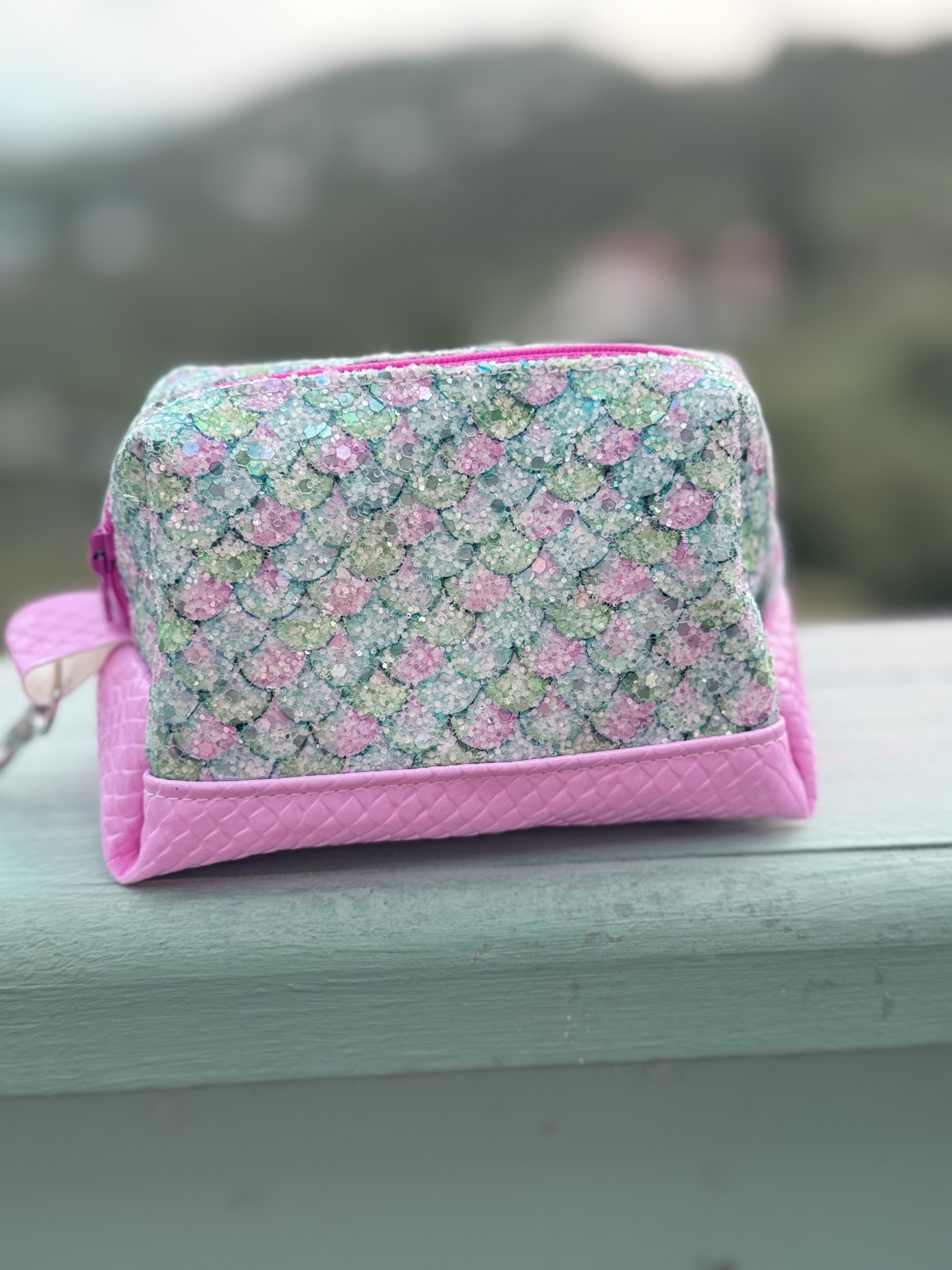 Mini Mermaid Glitter Bag Charm