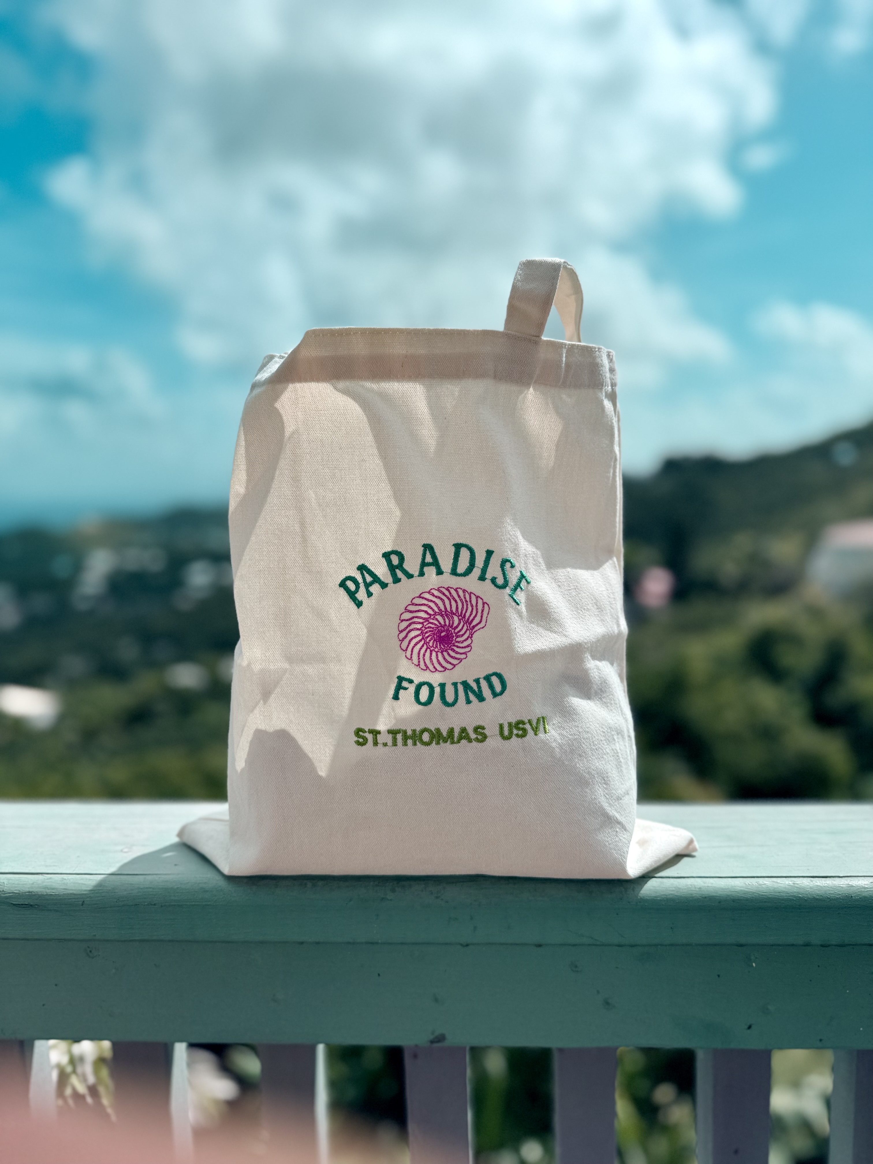Paradise Found Tote Bag