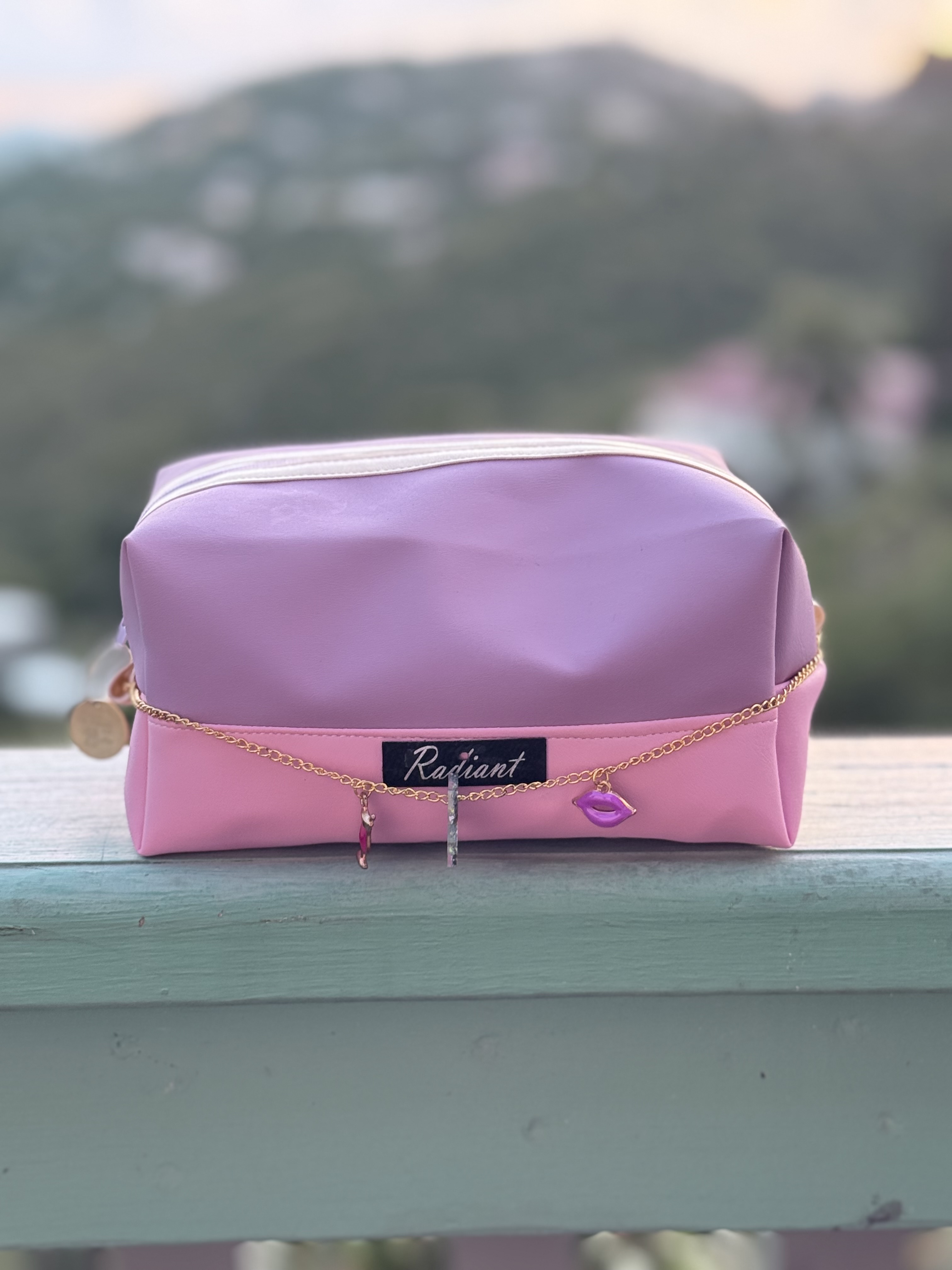 Radiant Pink Travel Pouch