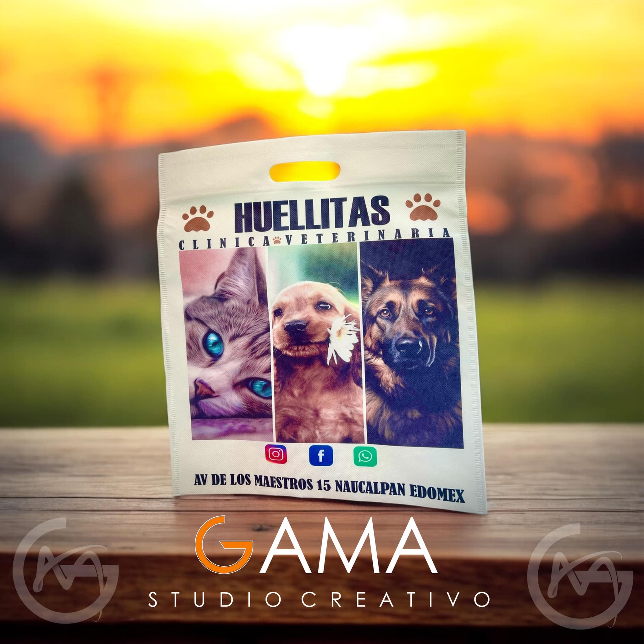 Bolsa promocional Huellitas