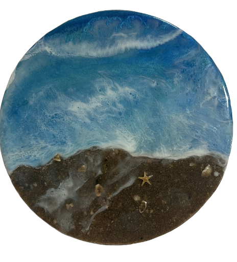 Resin Ocean Art Wall Decor