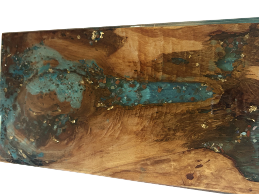Epoxy Resin and Wood Tabletop