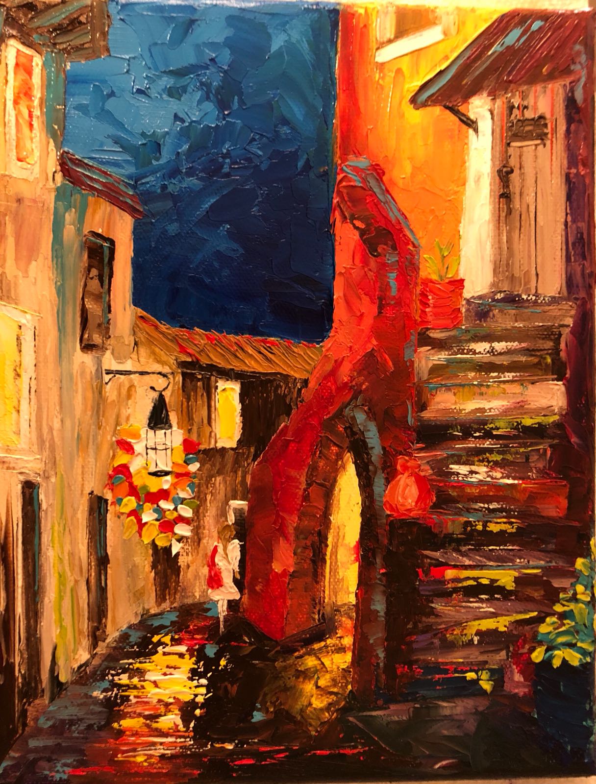 Eze, France 8x10in (20x25cm)
