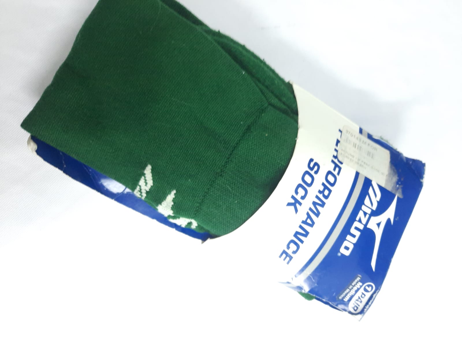 Calcetines deportivas Mizuno verdes