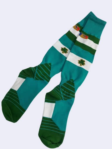 Calcetines deportivos verdes Trebol