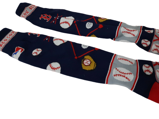 Calcetines temáticos de béisbol de los Red Sox
