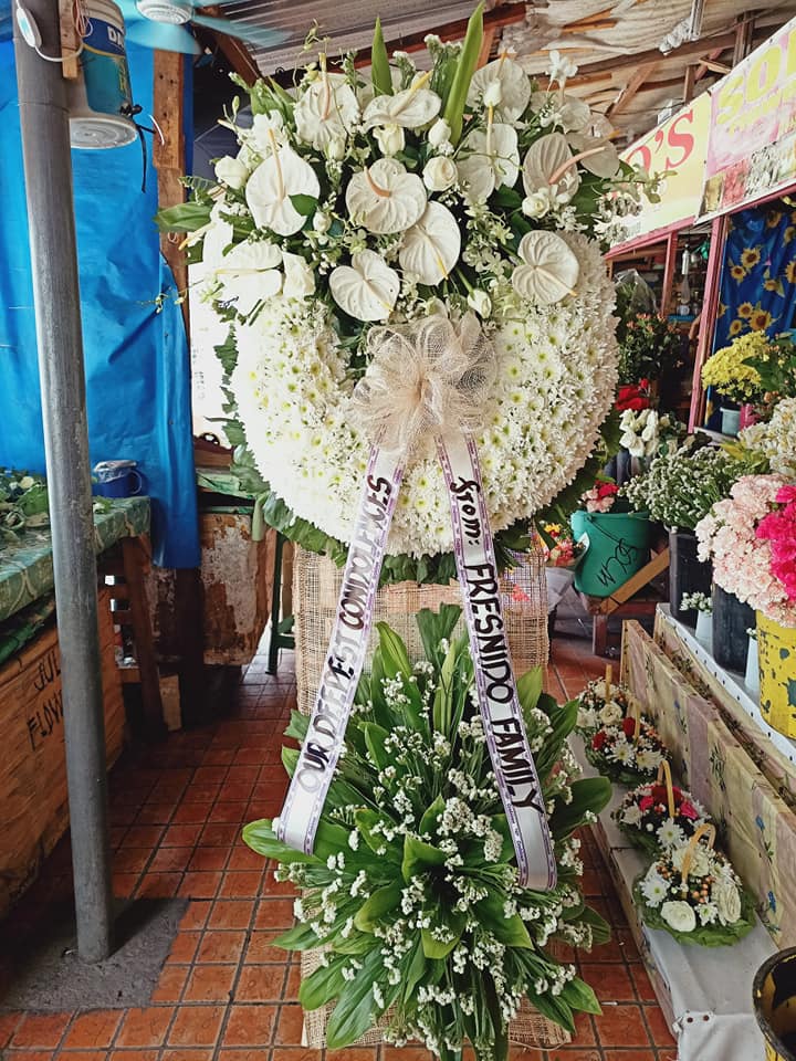 Sympathy Funeral Flower Stand