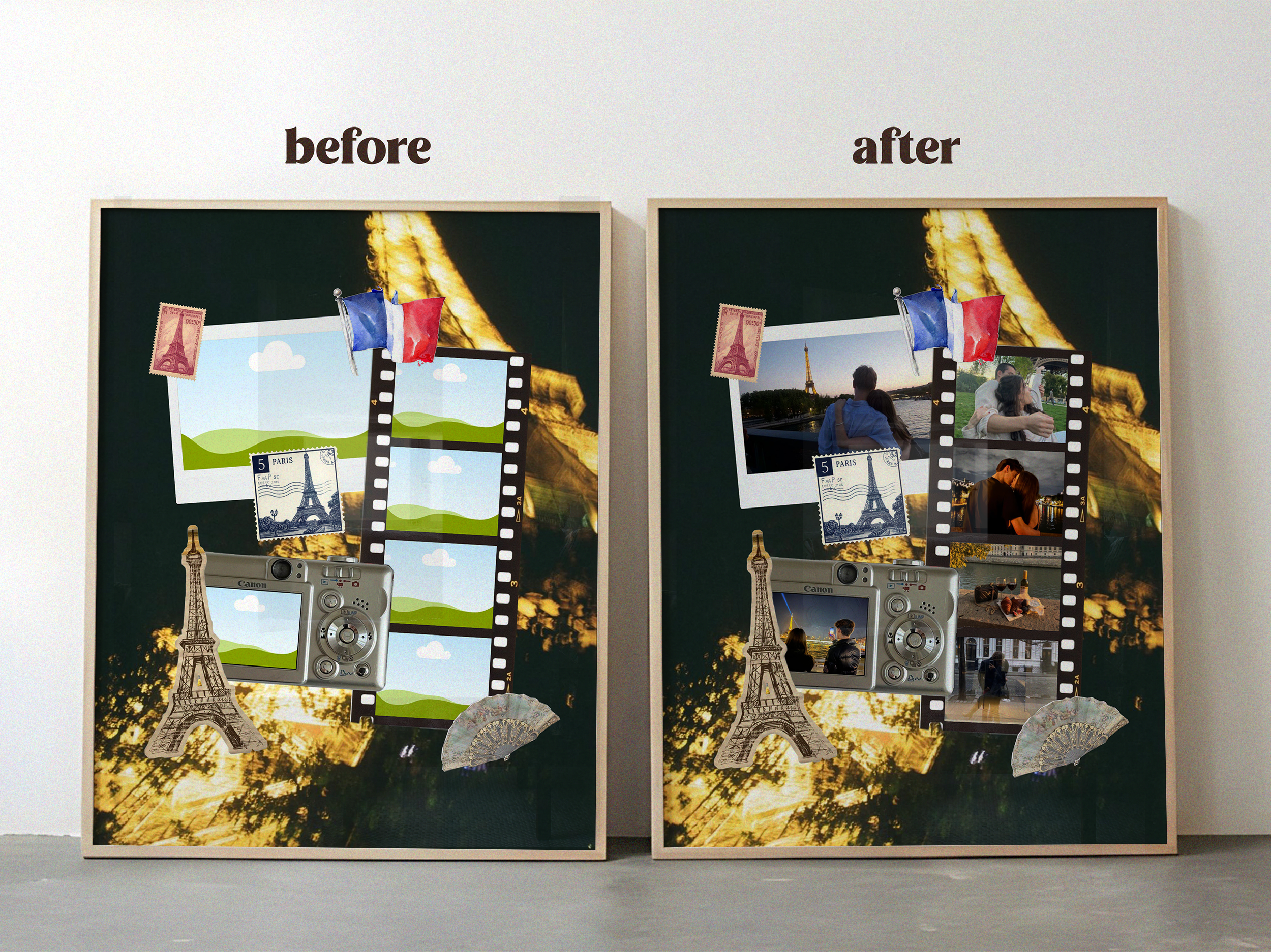 France Poster Template