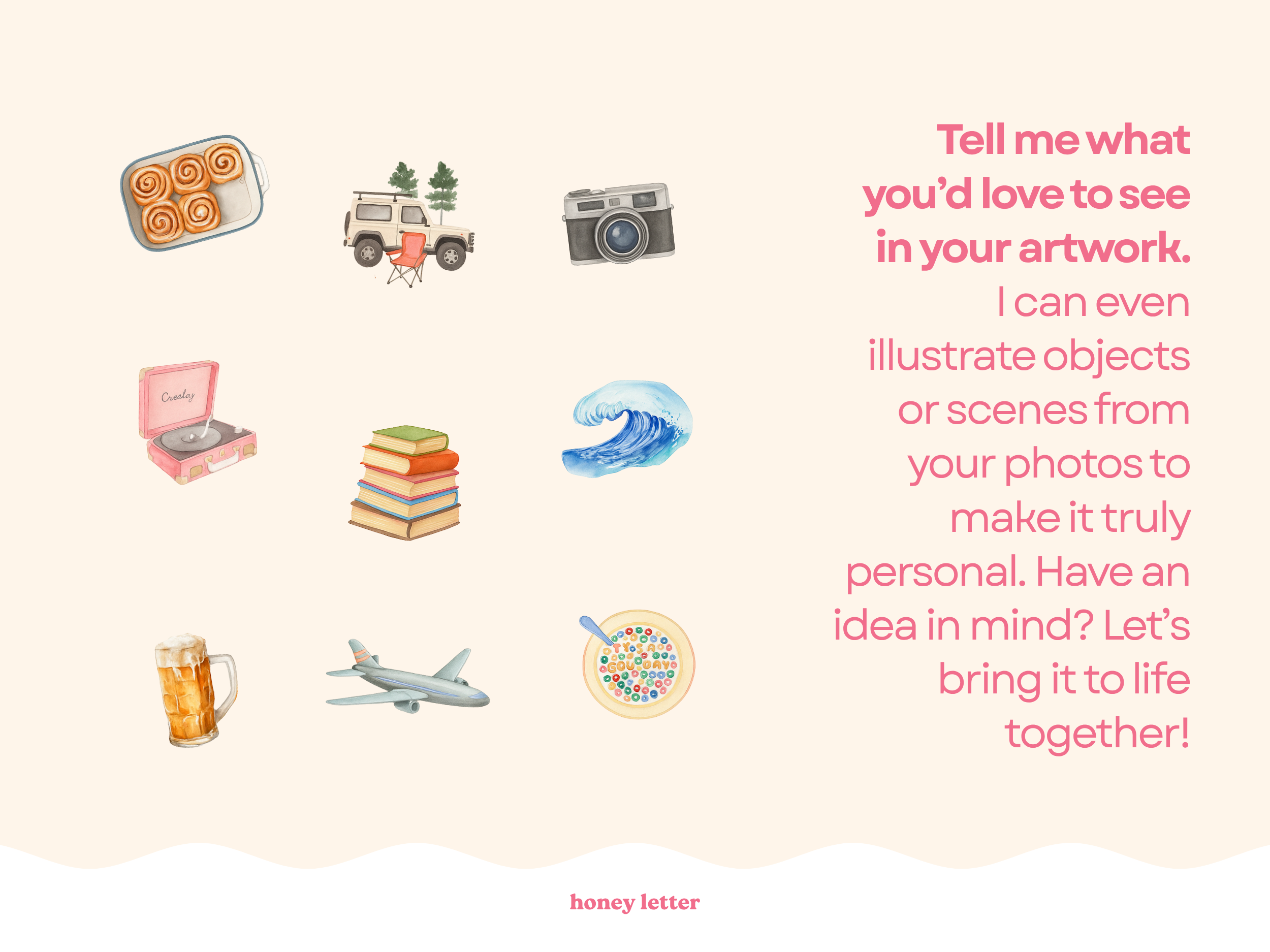 Custom Favorite Things Poster