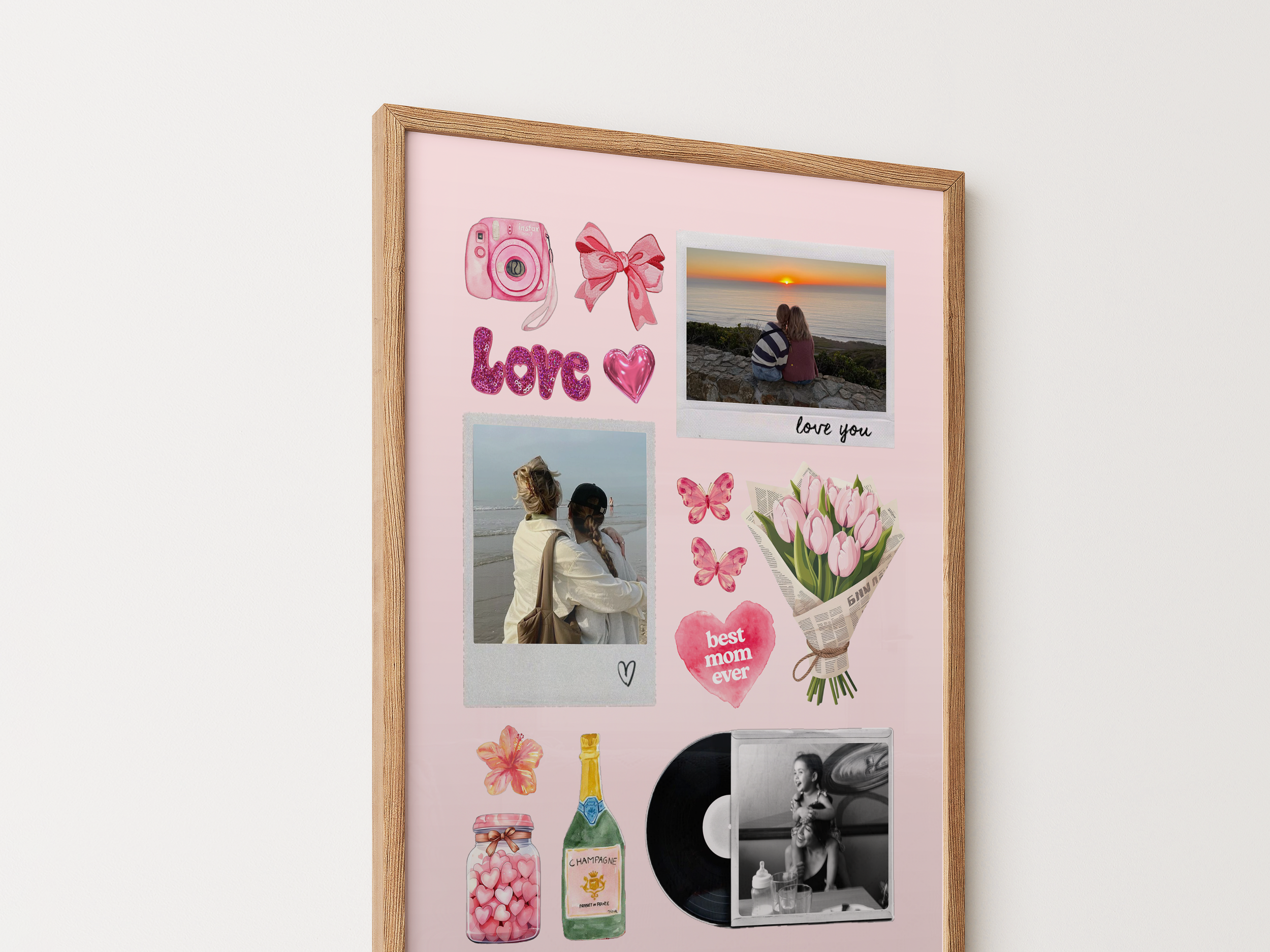 Editable Mother Matchbook Poster Template