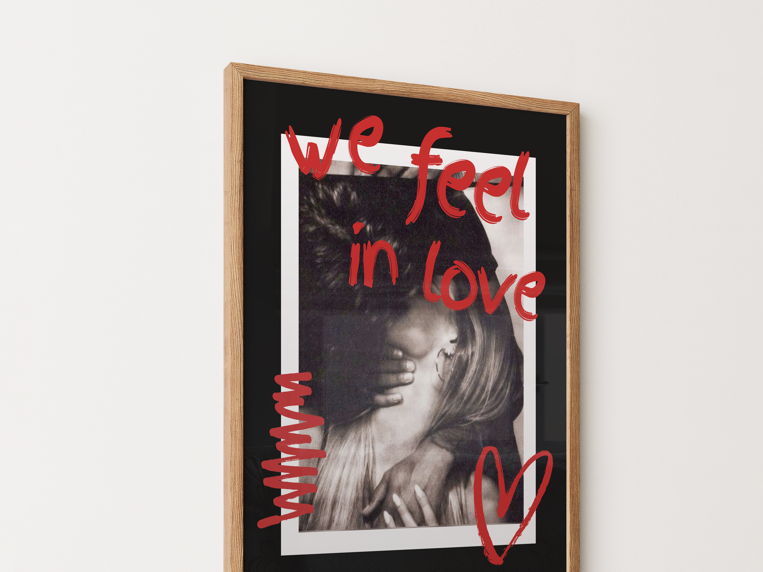 Editable Couple Photo Poster Template