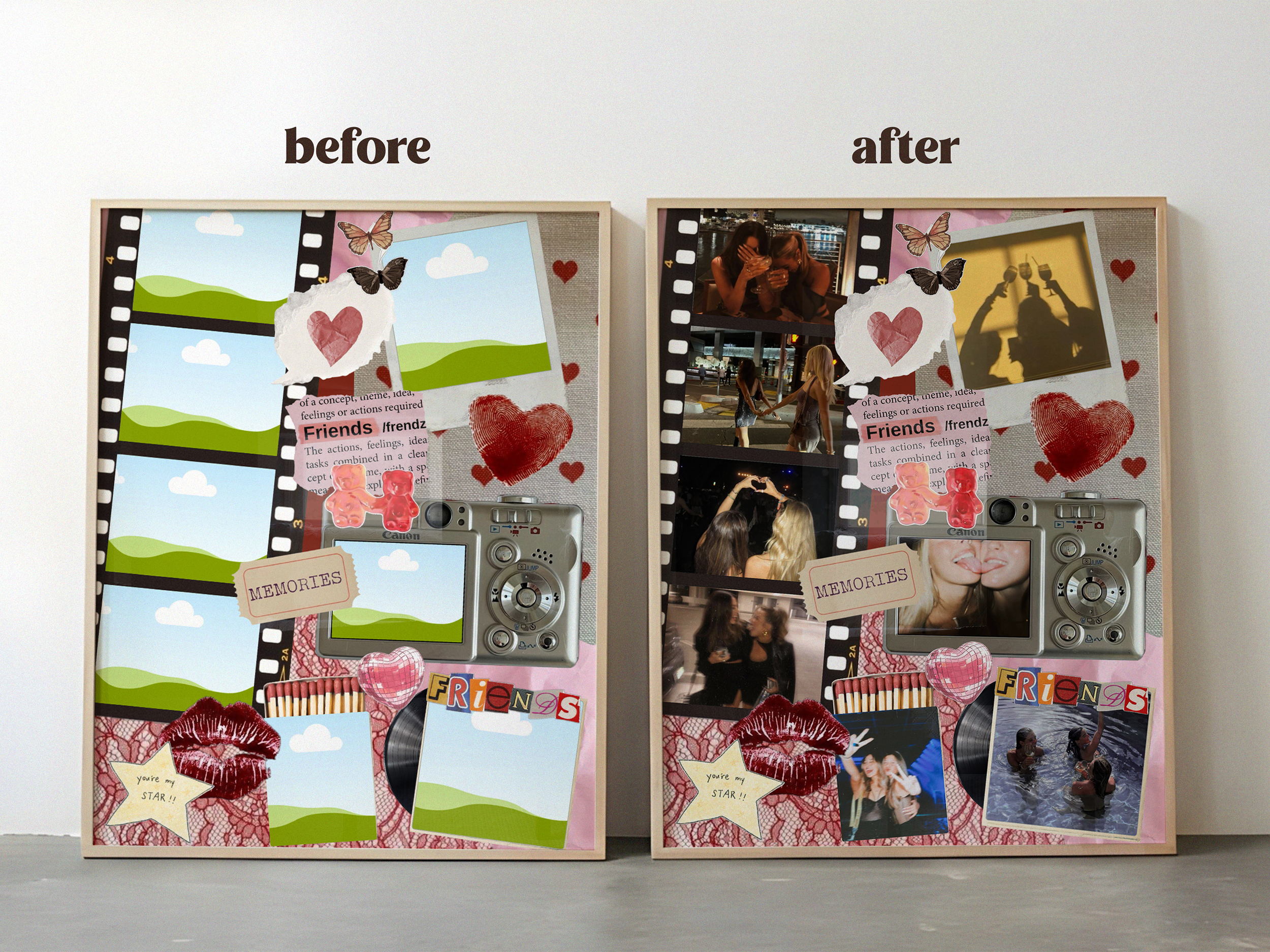 Best Friend Poster Template