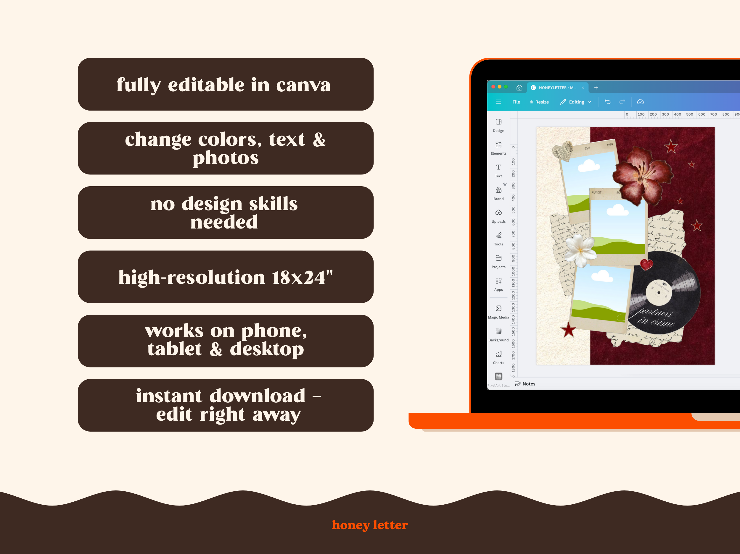 Best Friend Poster Template