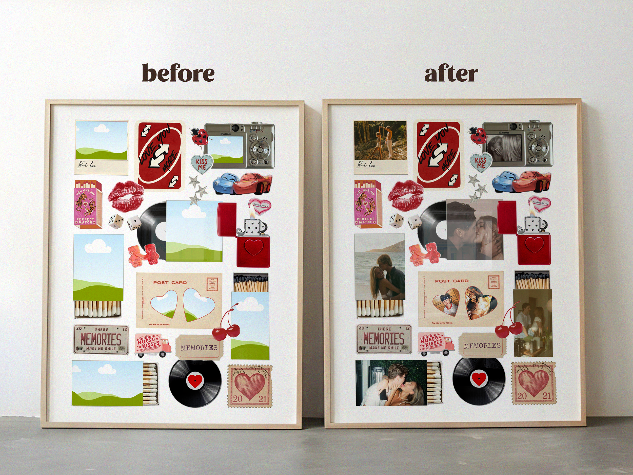 Couple Poster Template Bundle