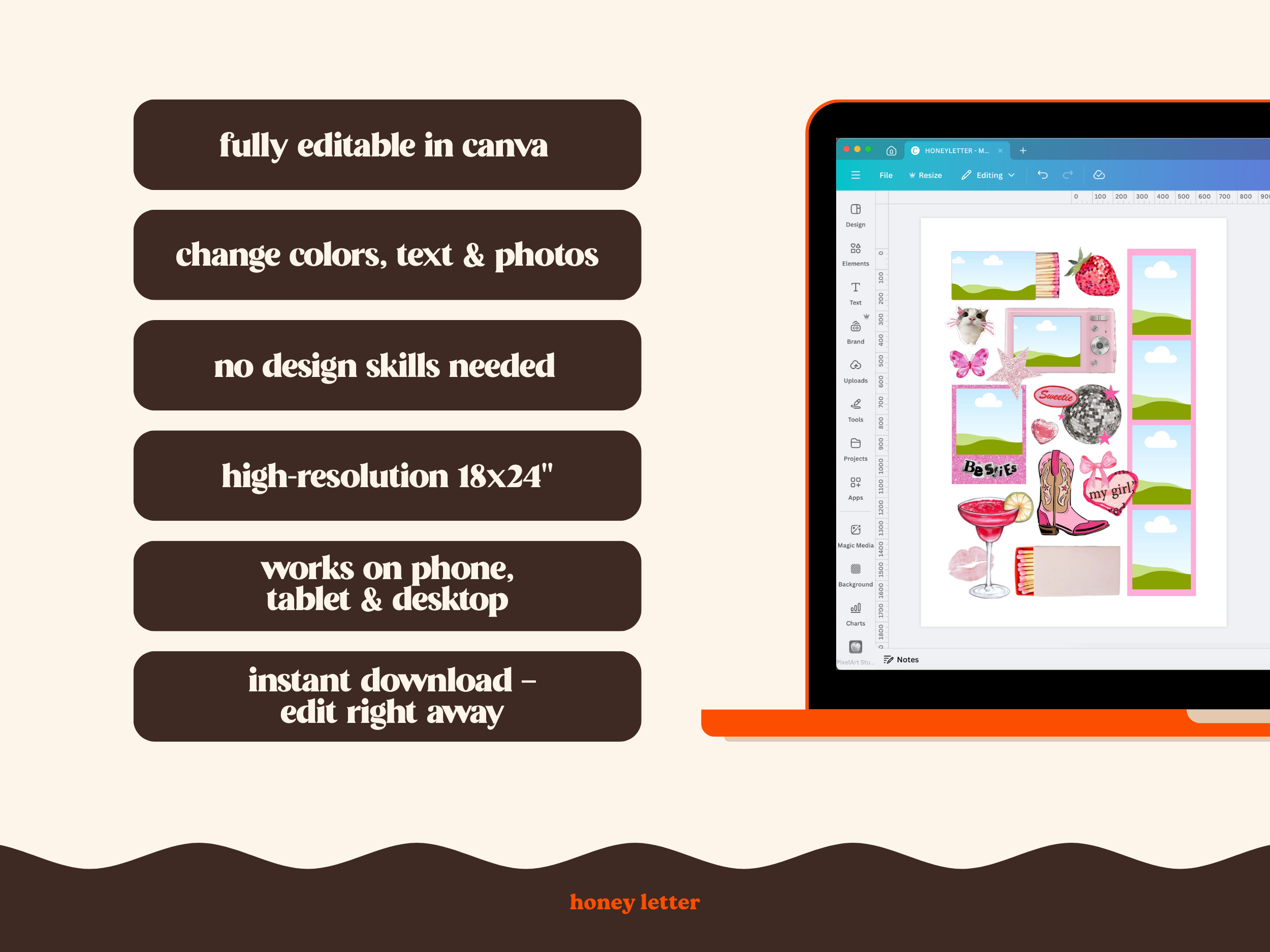 Best Friend Poster Template