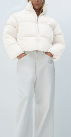 White Puffer Jacket