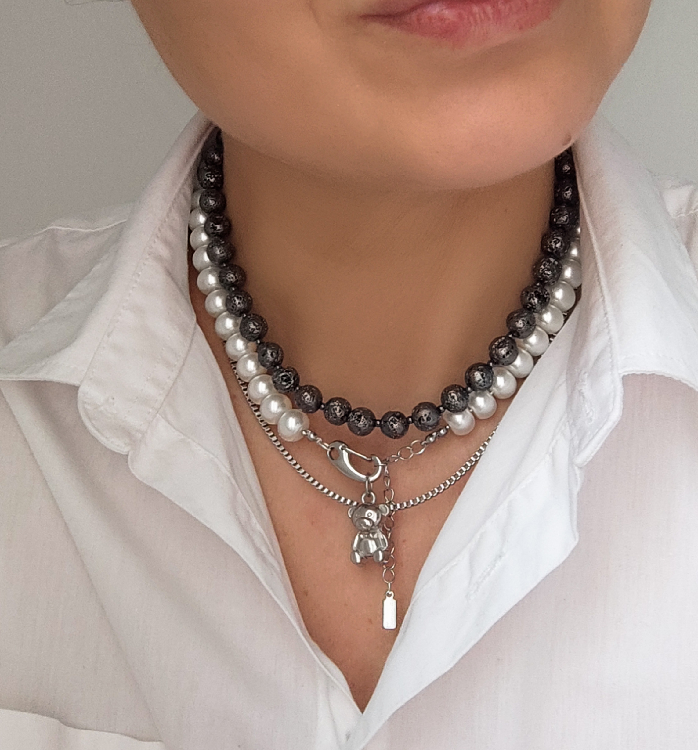 Perlų vėrinys 3 dalių 