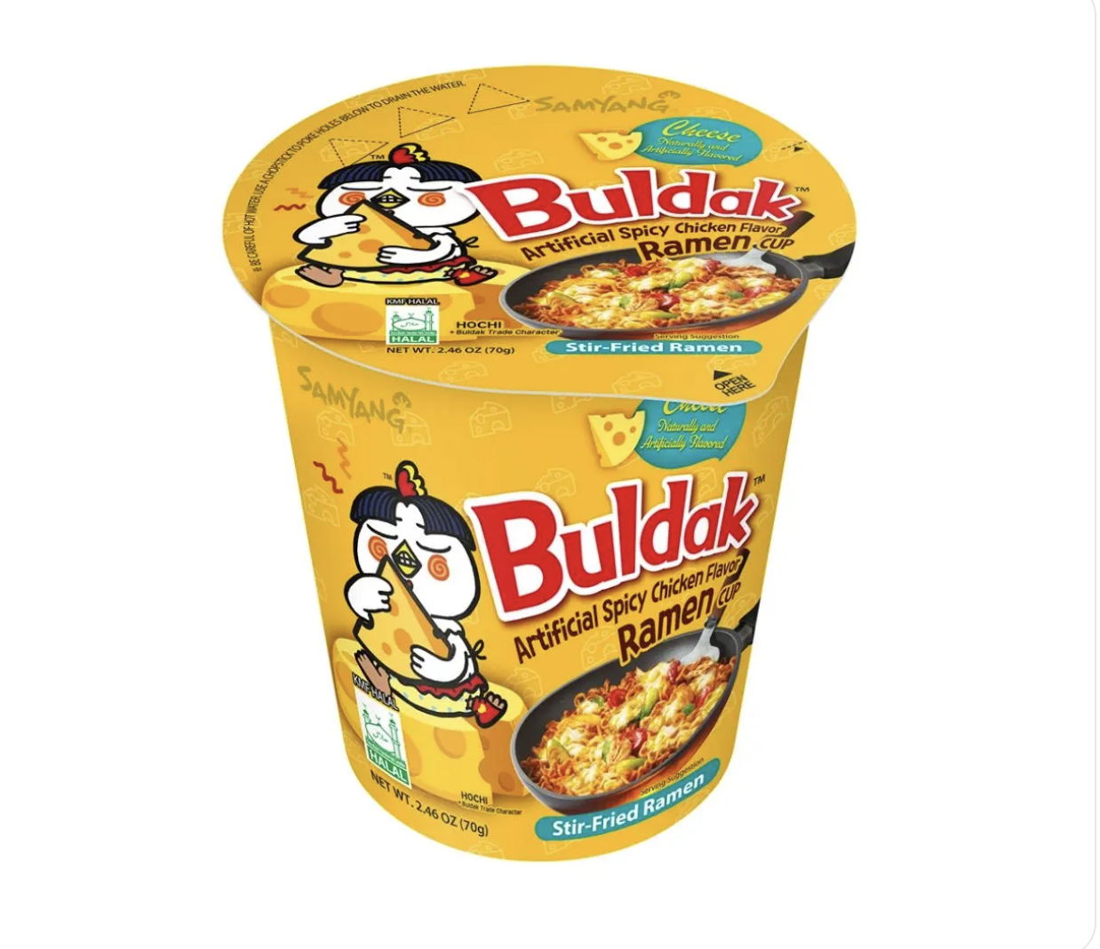SAMYANG Buldak Hot Chicken Flavour Ramen Cup (Cheese)