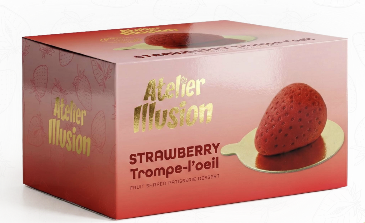 STRAWBERRY Trompe-l’oeil