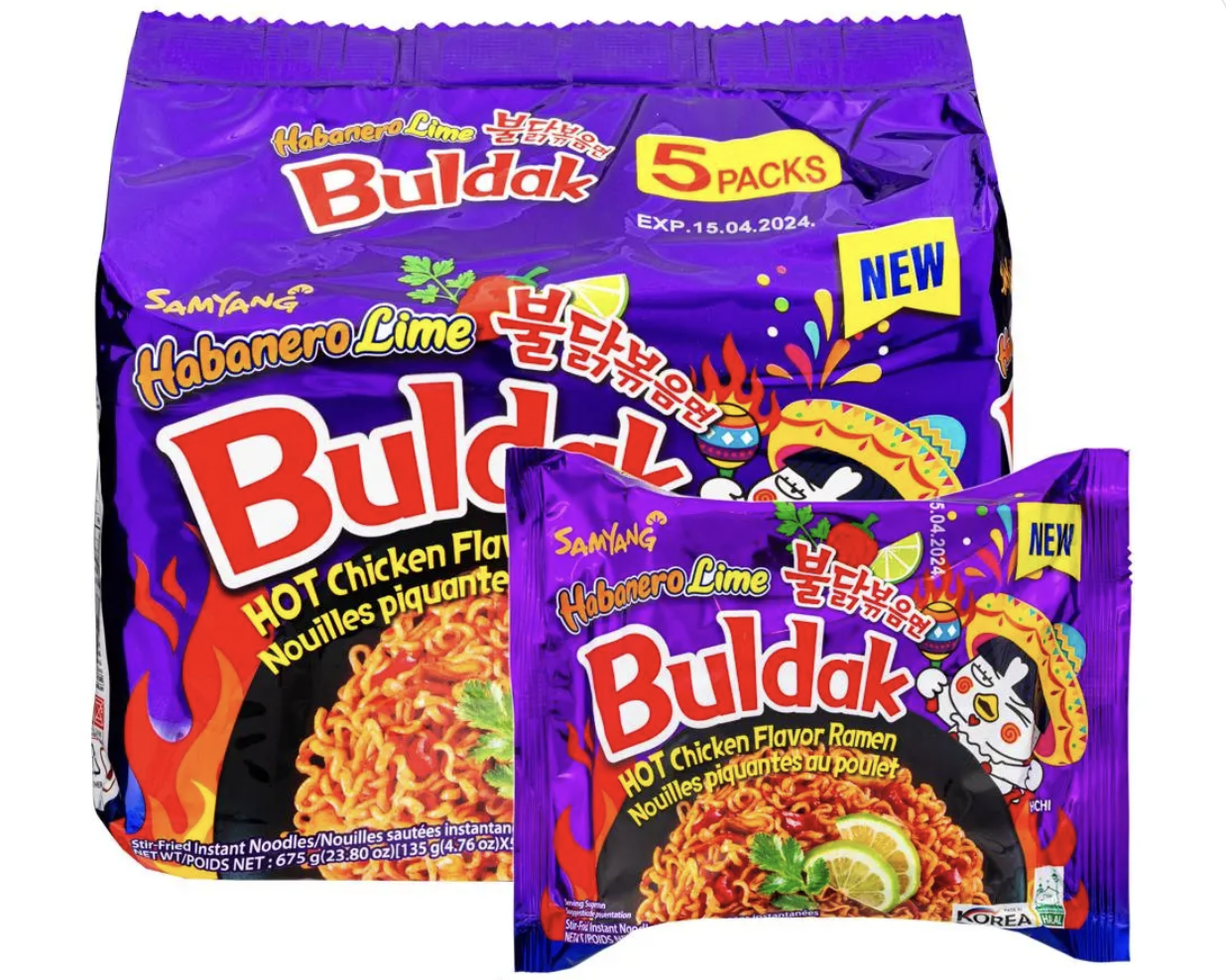 SAMYANG Buldak Habanero Lime