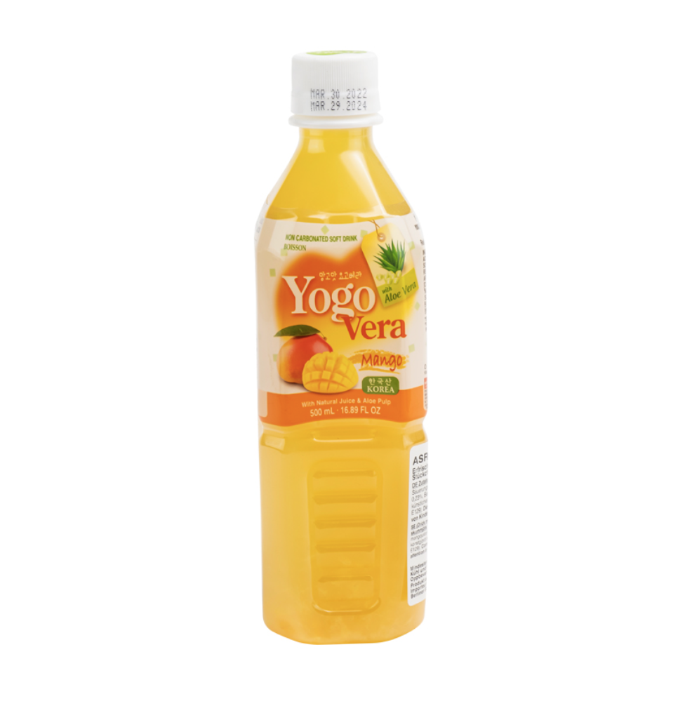 YOGOVERA Non Carbonated Soft Drink - Mango 20x500ml
