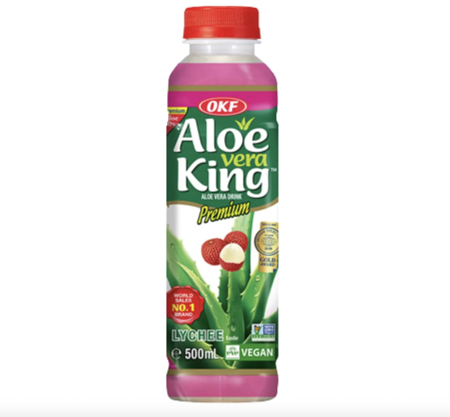 OKF Aloe Vera King Lychee 20x500ml