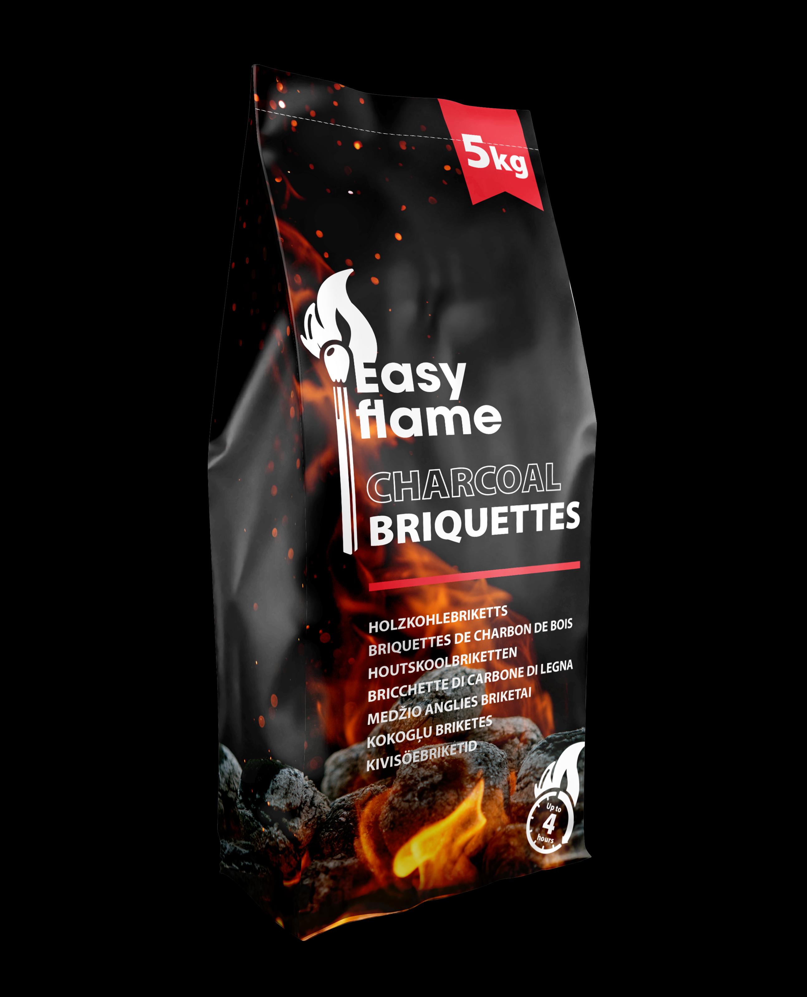 Easy Flame Charcoal Briquettes 