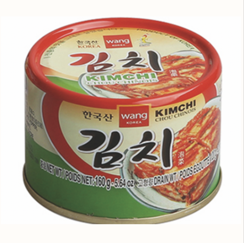 WANG Kimchi Sliced 48x160g