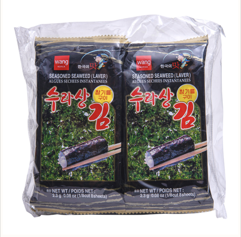 WANG Seasoned Seaweed/Laver Matgim 1/8 Cut 30x(8x2,3g)