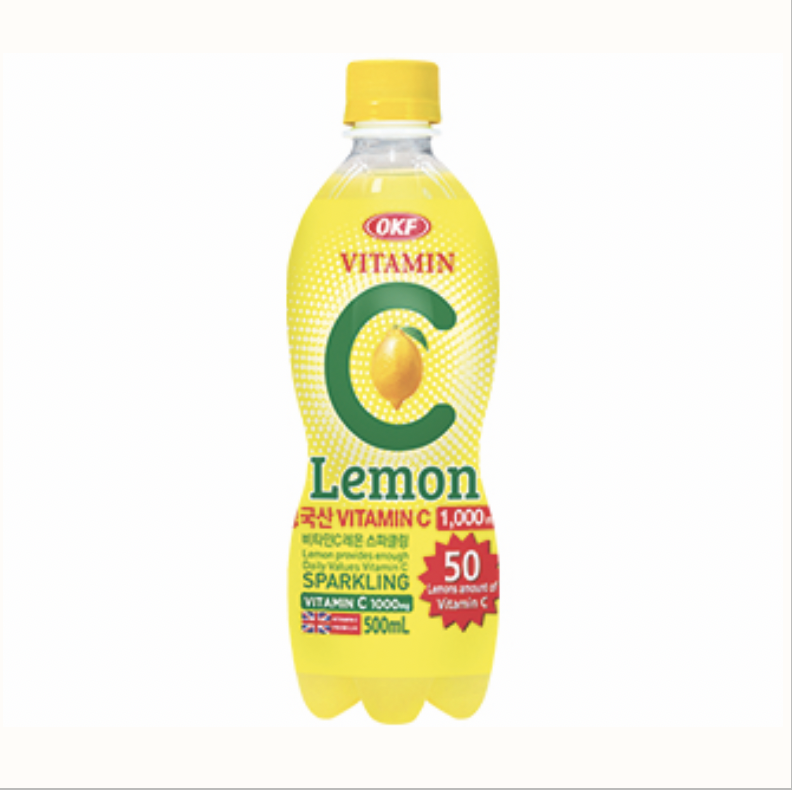 OKF Vitamin C Lemon Sparkling 20x500ml