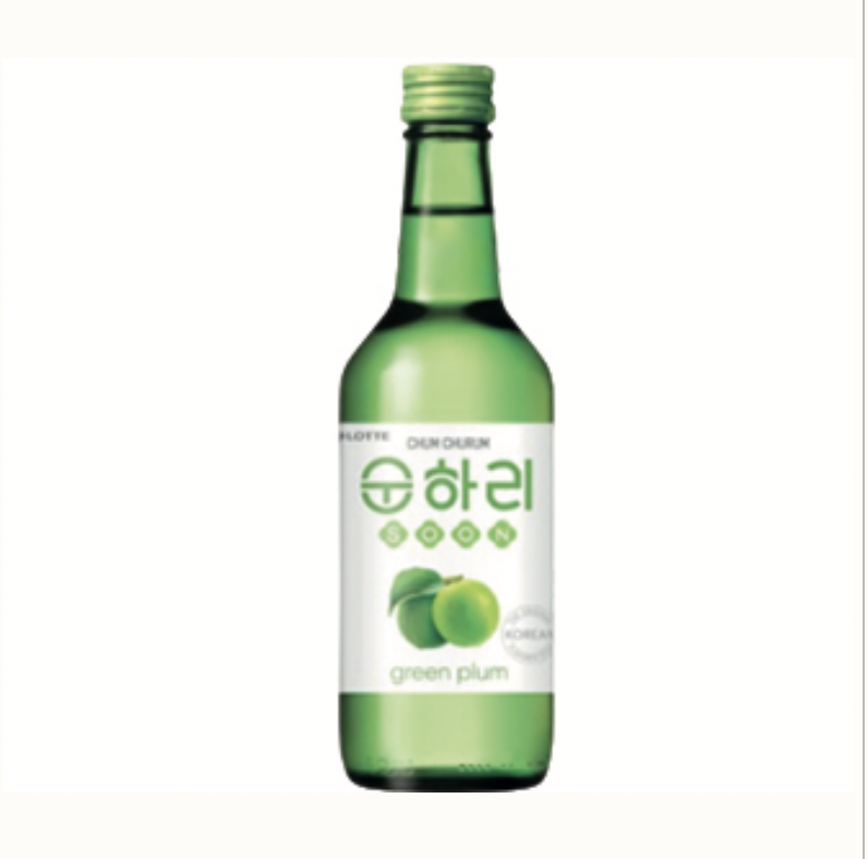 LOTTE Chum Churum Soju with plum flavor 20x350ml