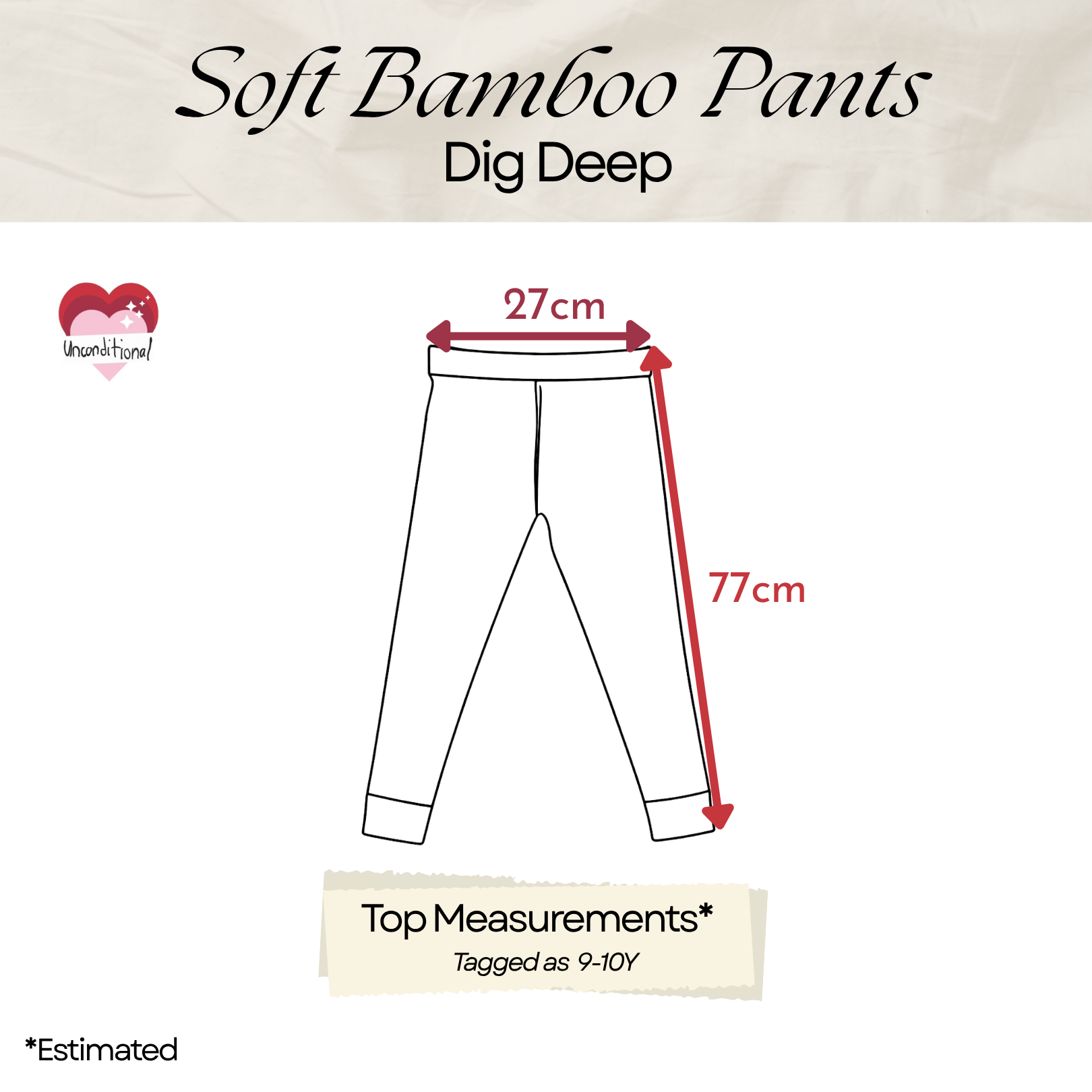 Soft Bamboo Long Pants - Dig Deep