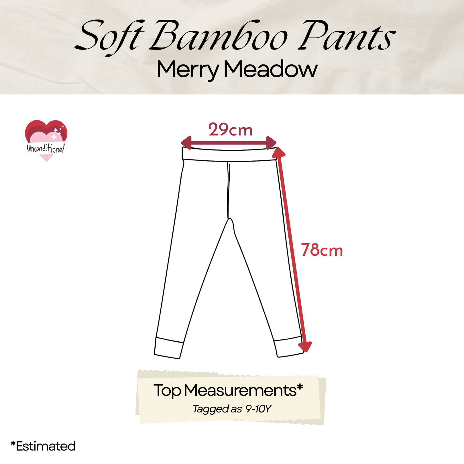 Soft Bamboo Long Pants - Merry Meadow