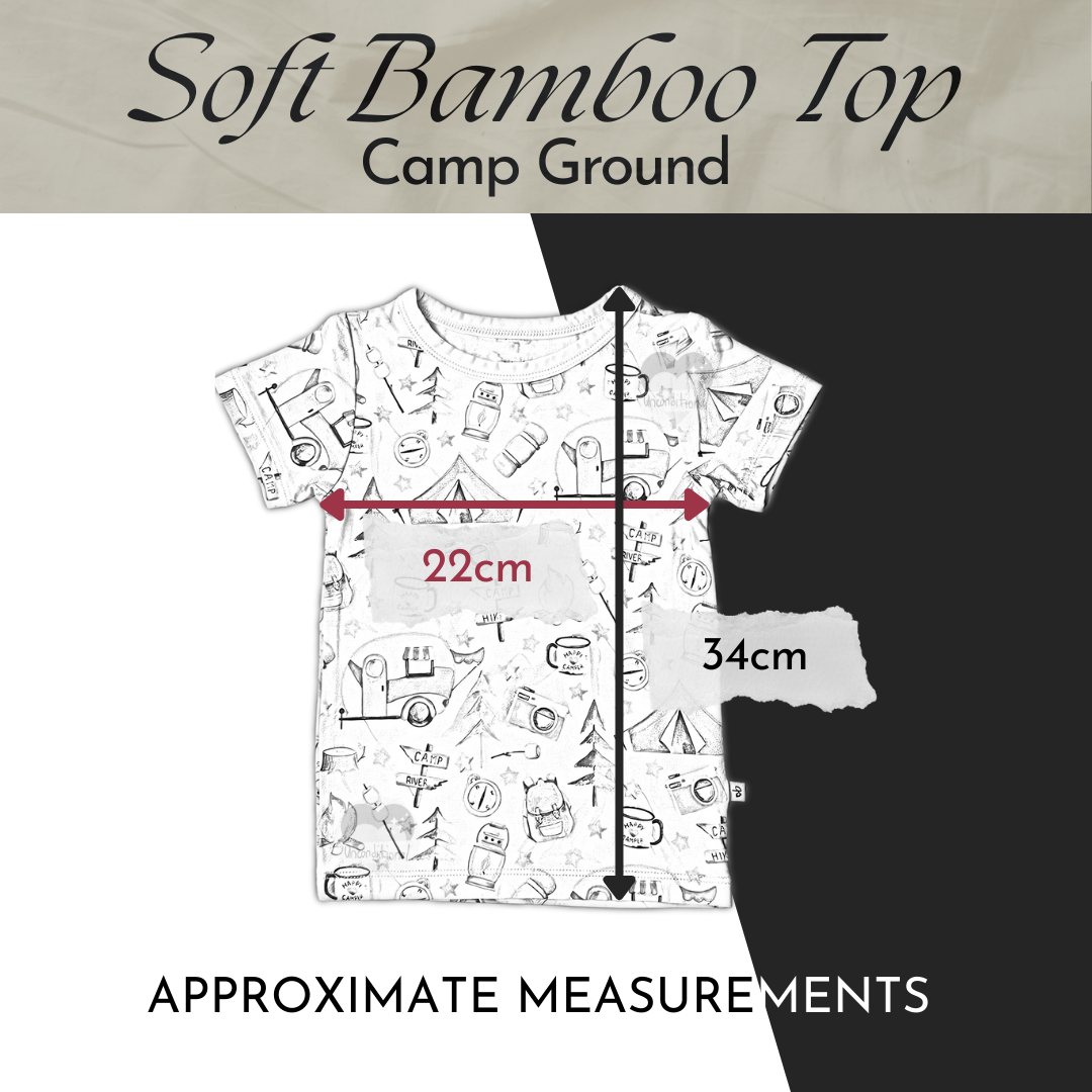 Soft Bamboo Top - Camp Ground