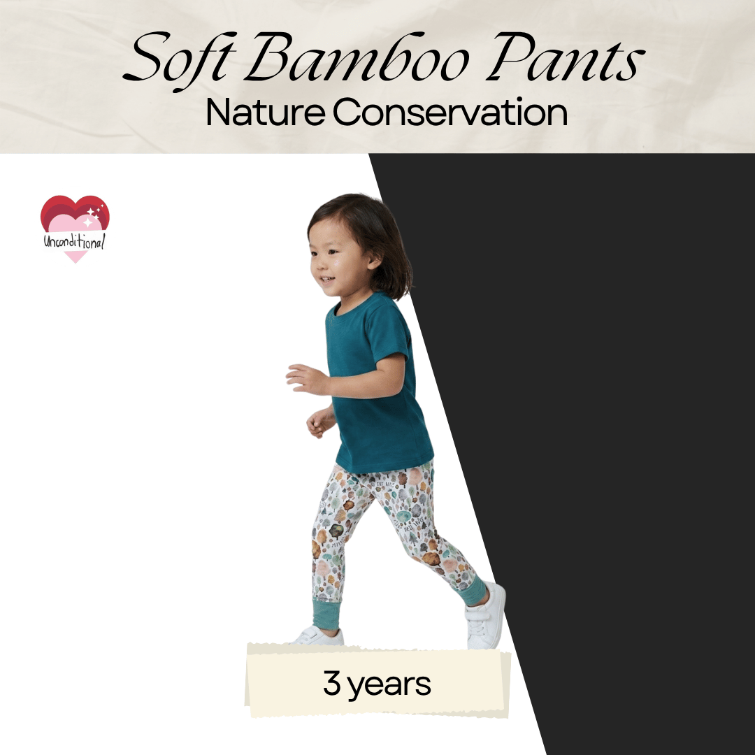 Soft Bamboo Long Pants - Nature Conservation