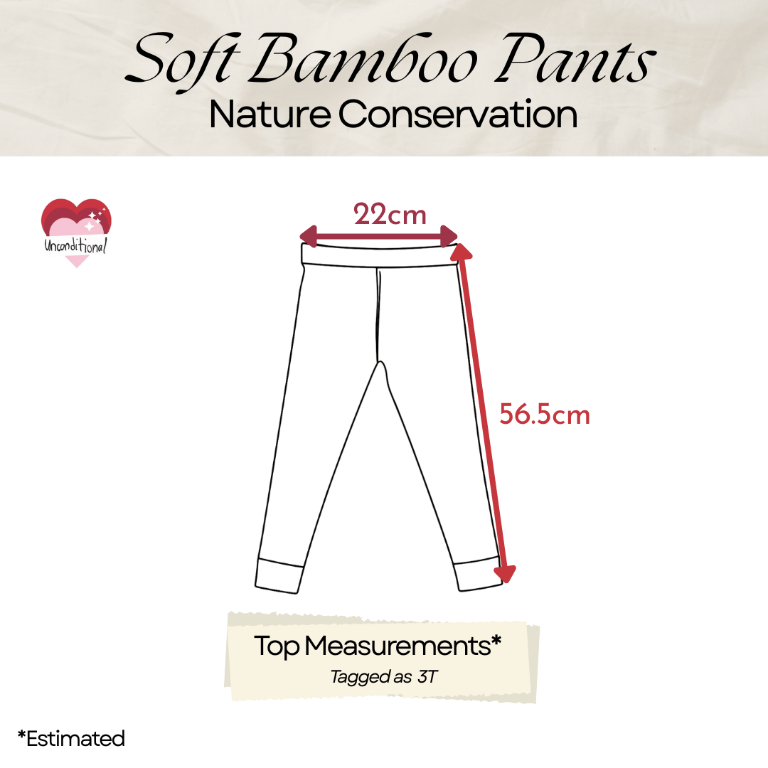 Soft Bamboo Long Pants - Nature Conservation