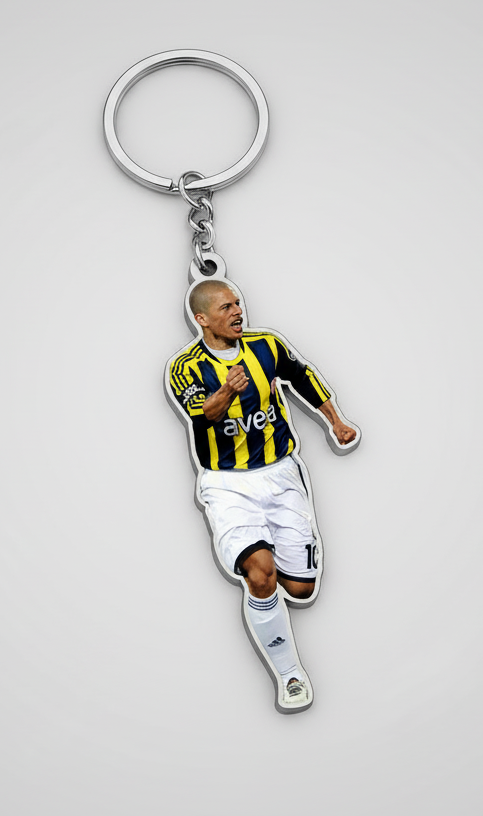 Futbolcu Anahtarlık