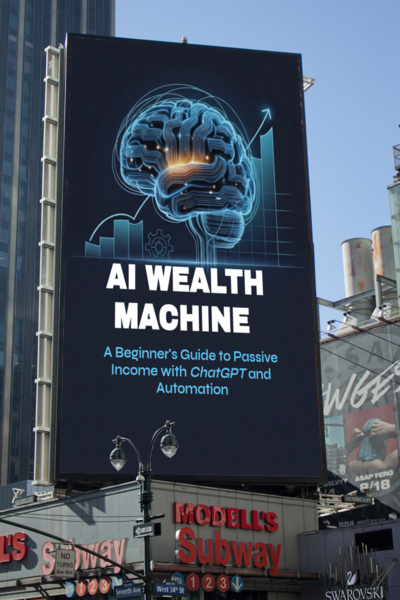 AI Wealth Machine: Beginner’s Guide to Passive Income with ChatGPT & Automation