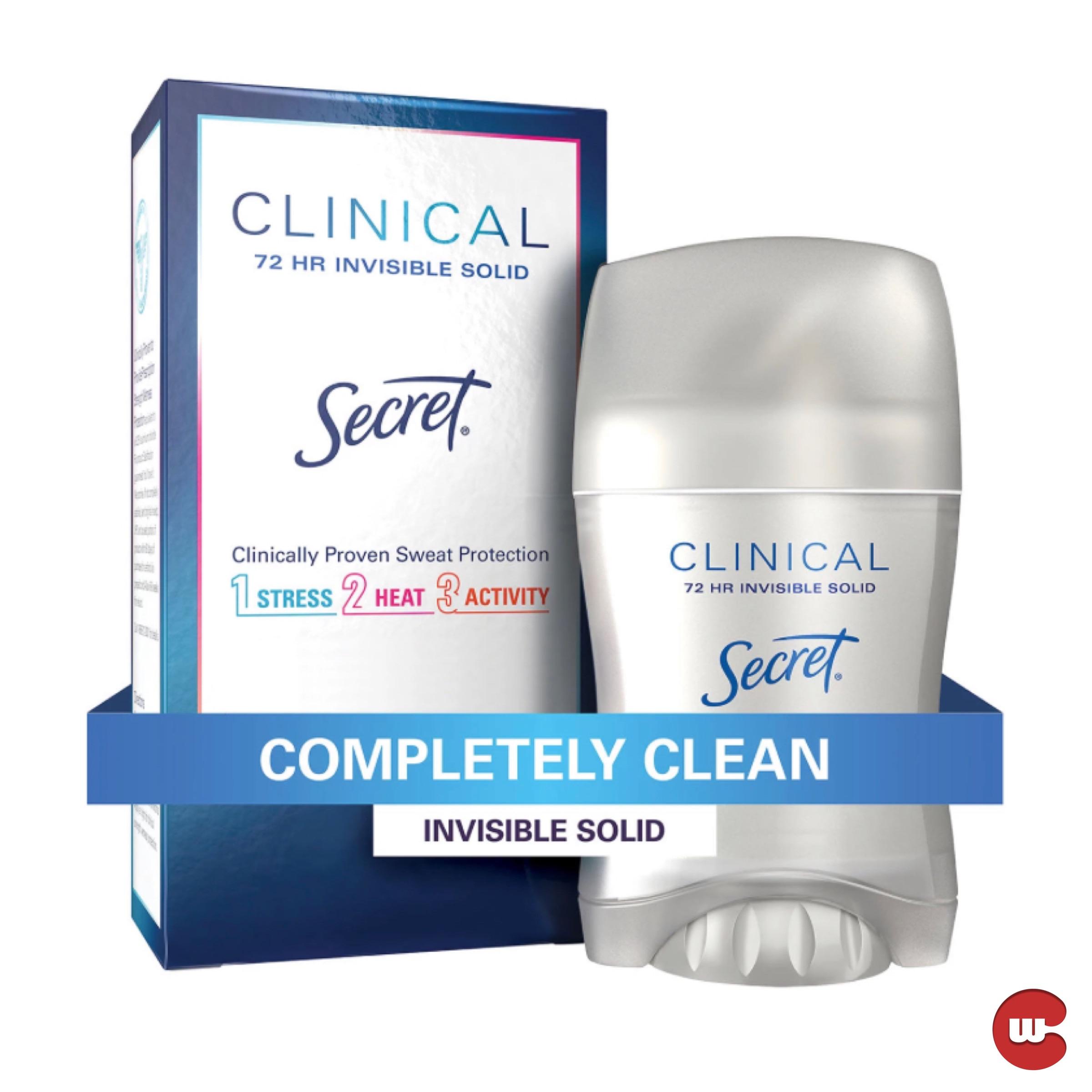 Déodorant Secret Clinical