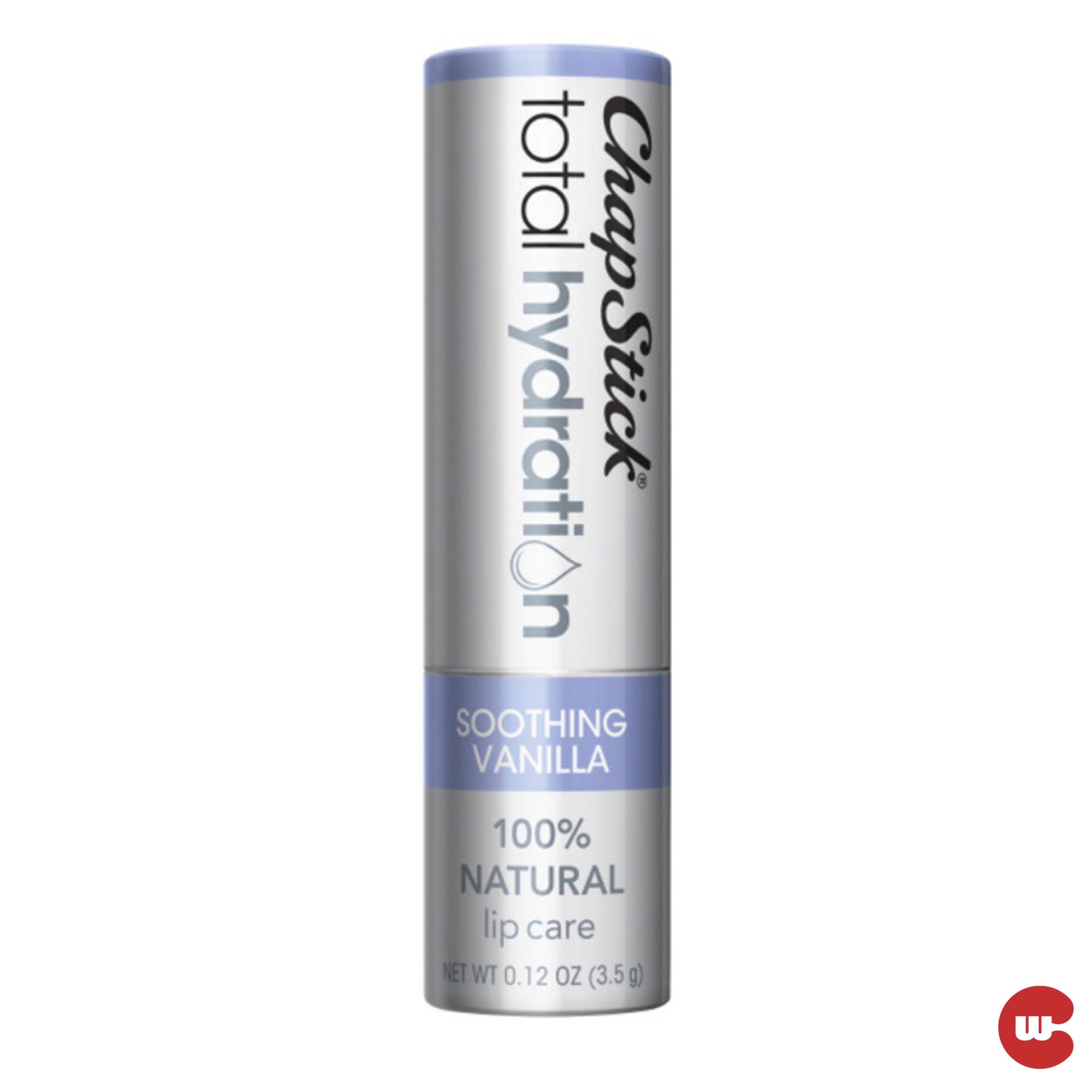 Baume à lèvres ChapStick Total Hydration vanille apaisante